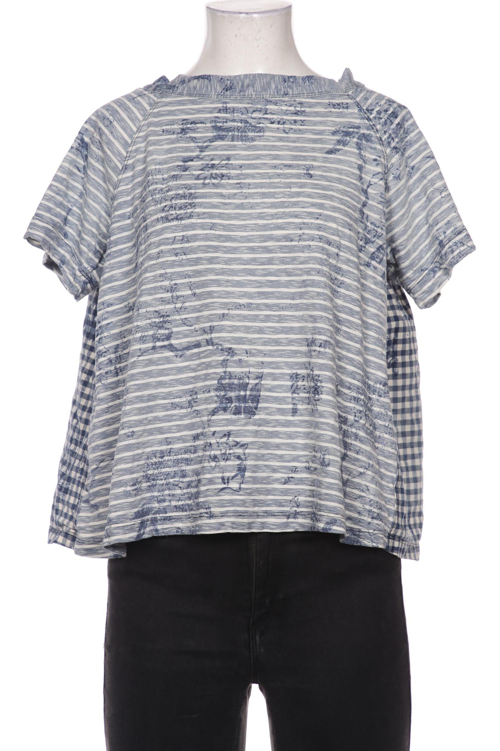 

High Damen Bluse, blau, Gr. 34