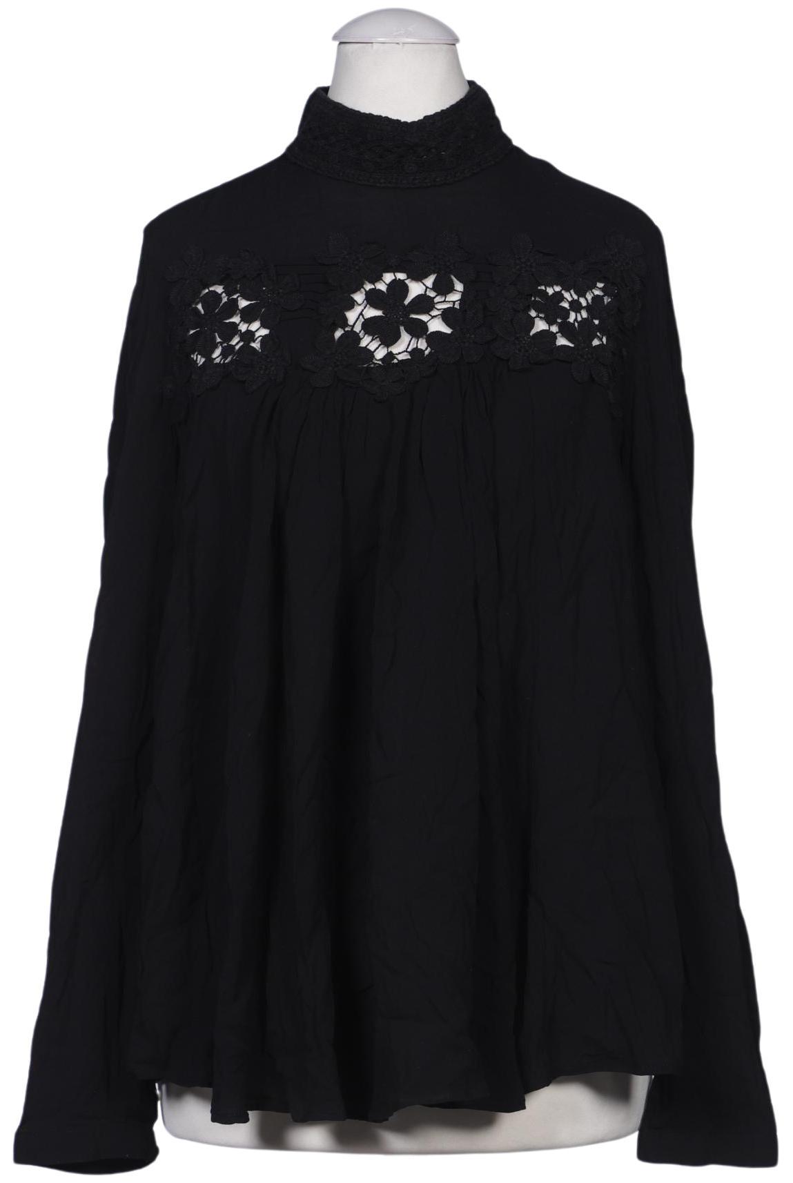 

High Damen Bluse, schwarz, Gr. 34