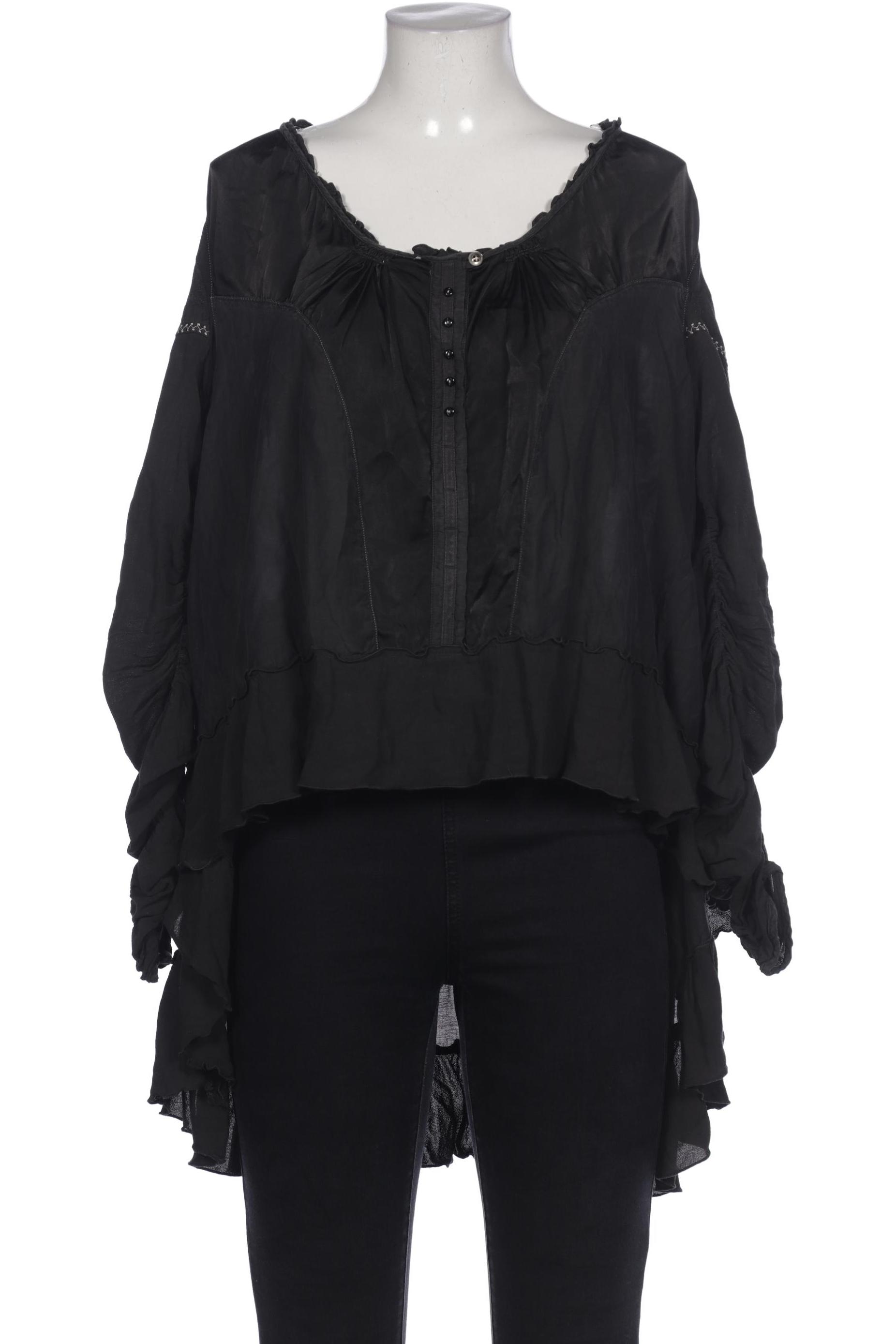 

High Damen Bluse, schwarz, Gr. 40