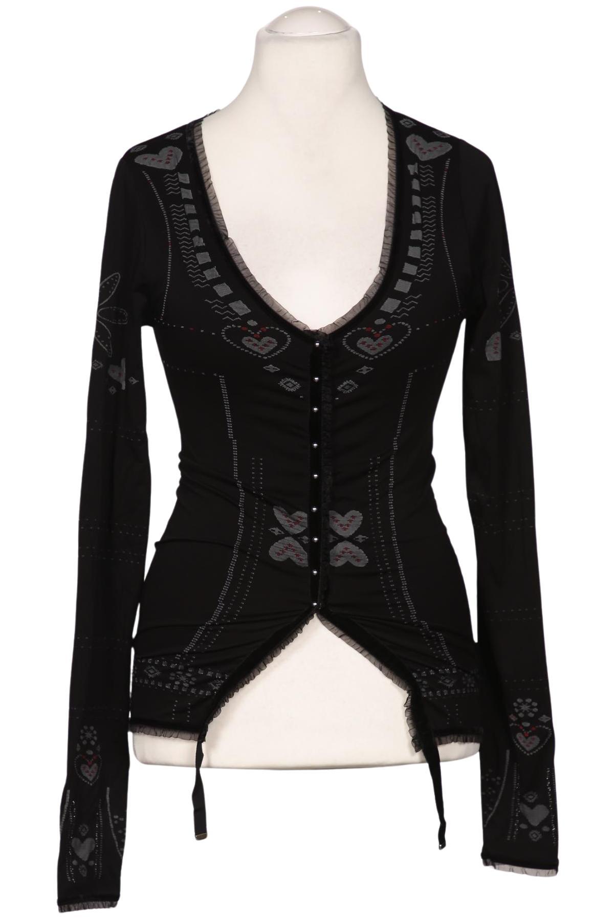 

High Damen Bluse, schwarz, Gr. 42