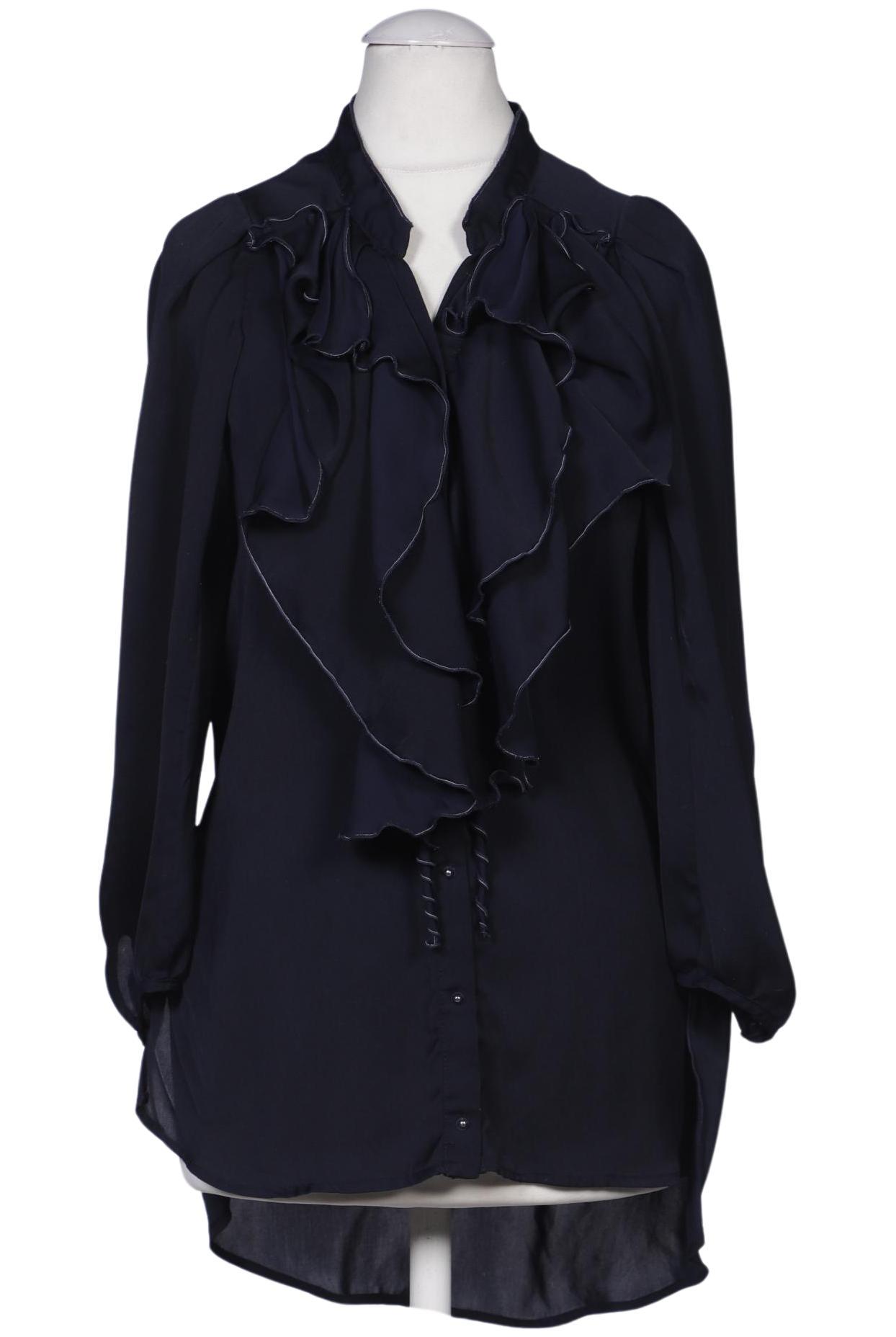 

High Damen Bluse, marineblau, Gr. 34