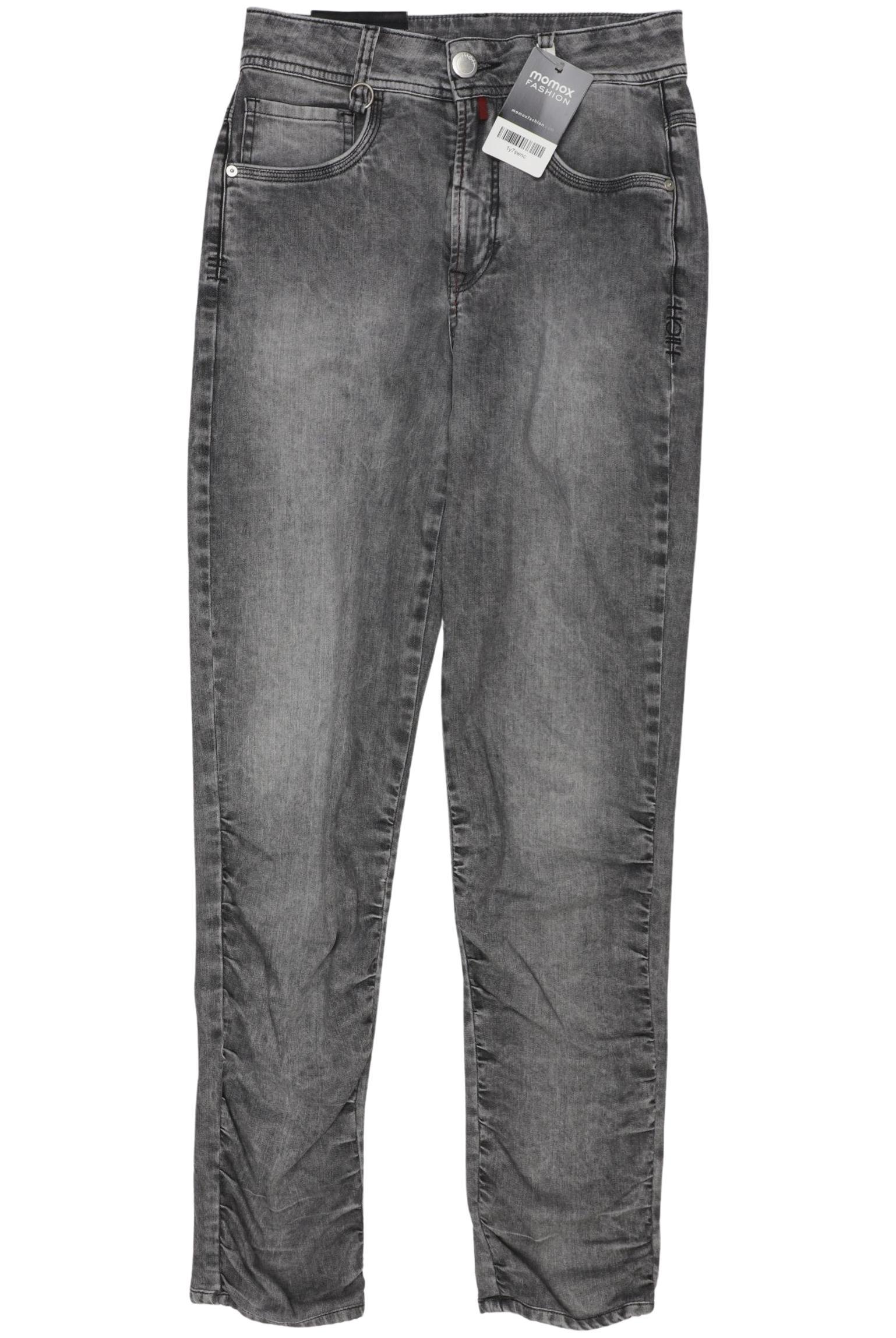

High Damen Jeans, grau, Gr. 32
