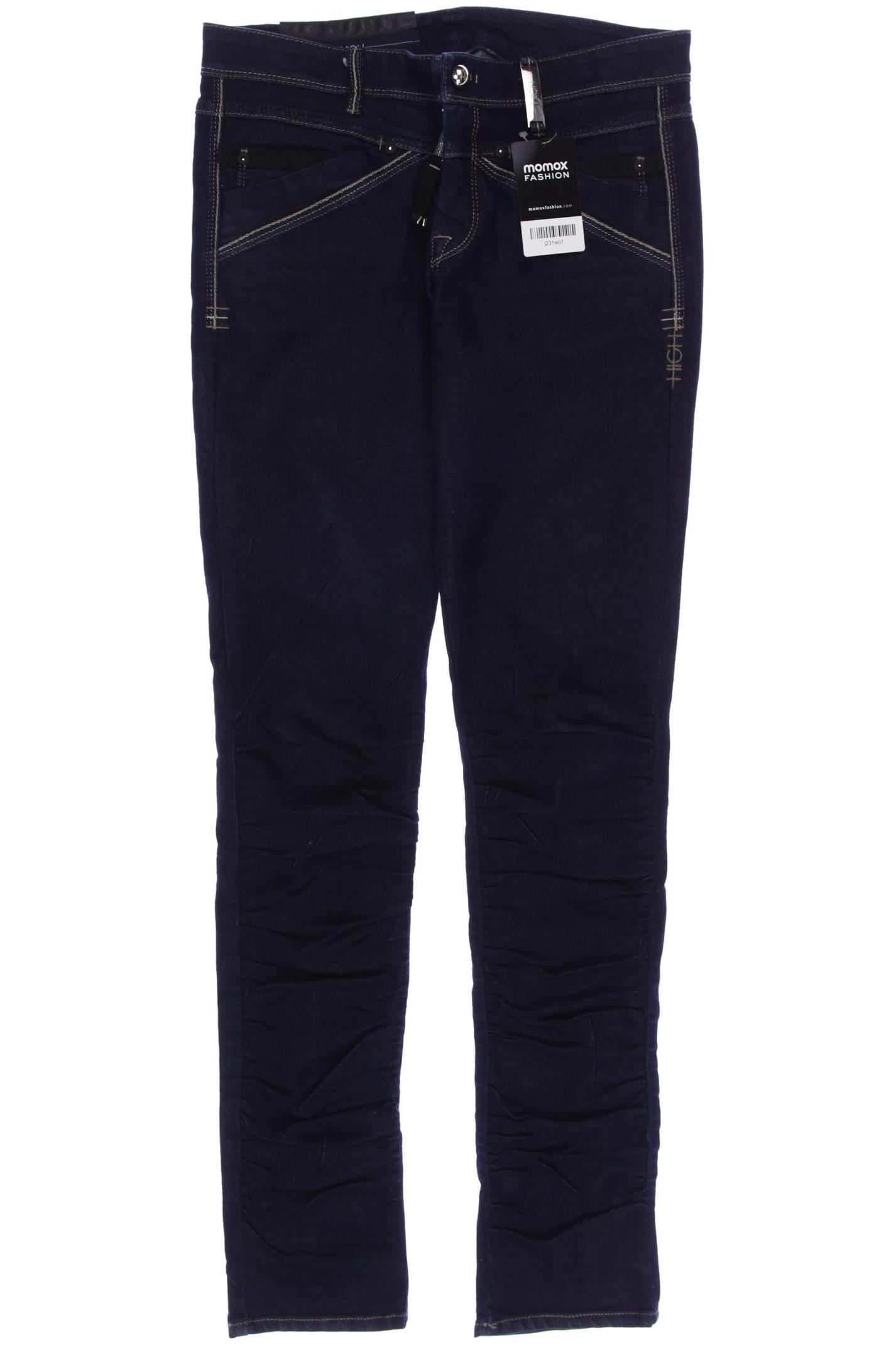 

High Damen Jeans, marineblau