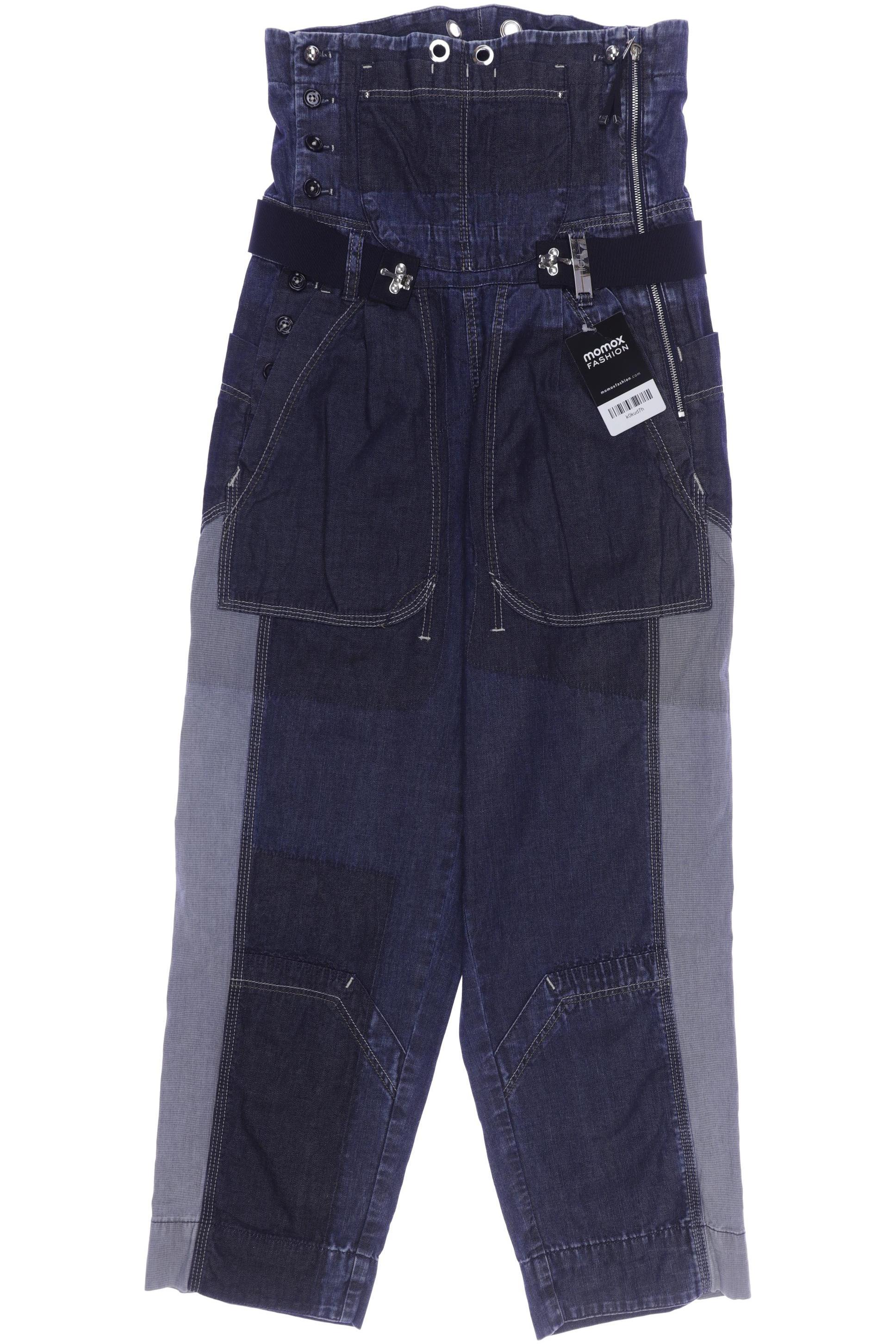 

High Damen Jeans, marineblau, Gr. 34