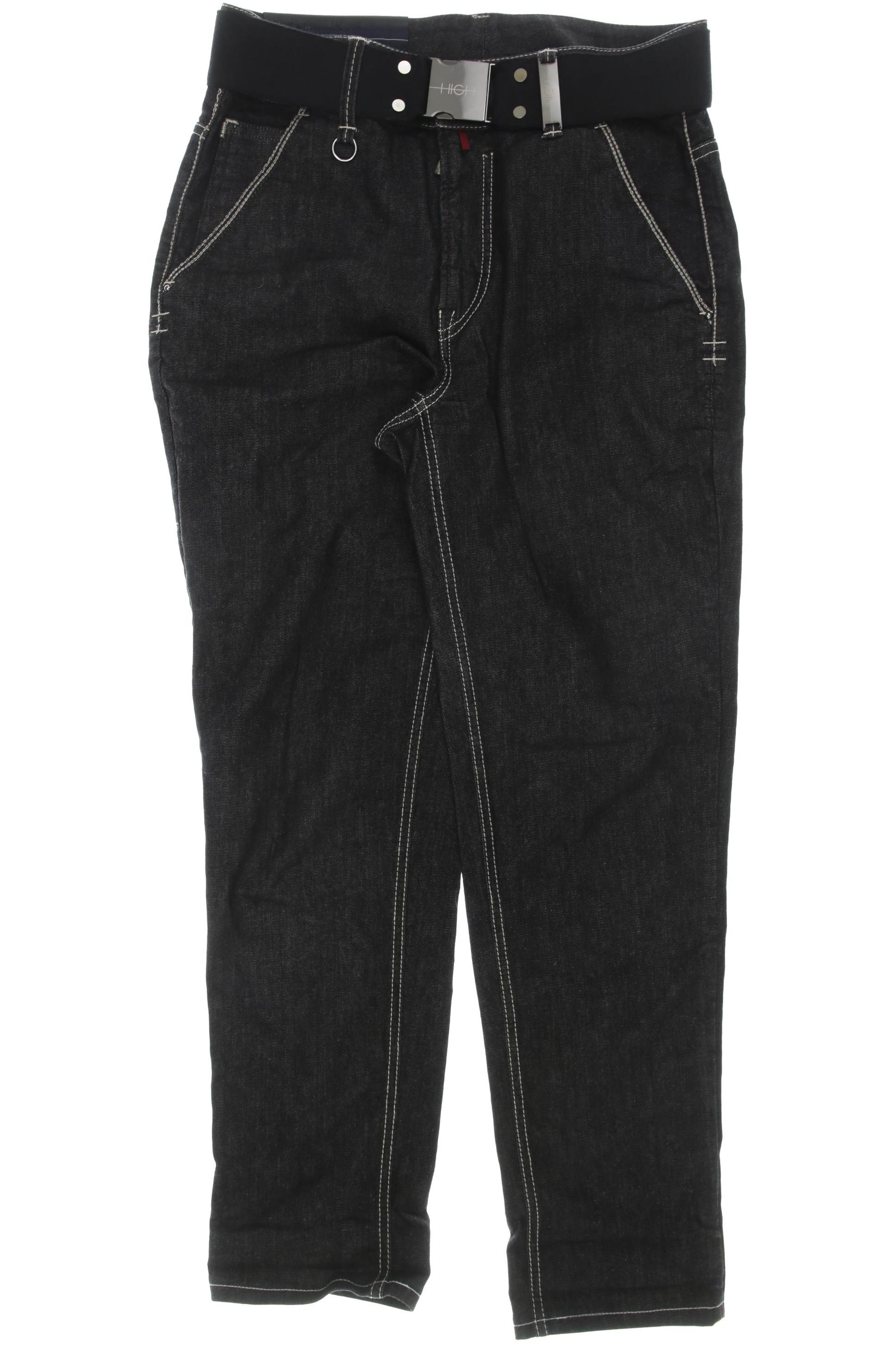 

High Damen Jeans, schwarz, Gr. 38