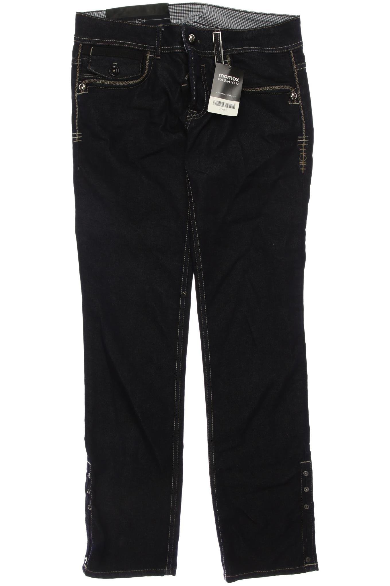 

High Damen Jeans, marineblau