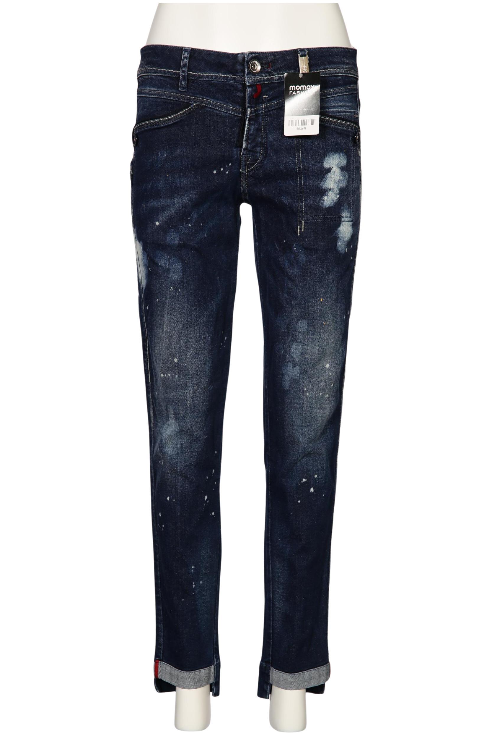 

High Damen Jeans, marineblau, Gr. 38