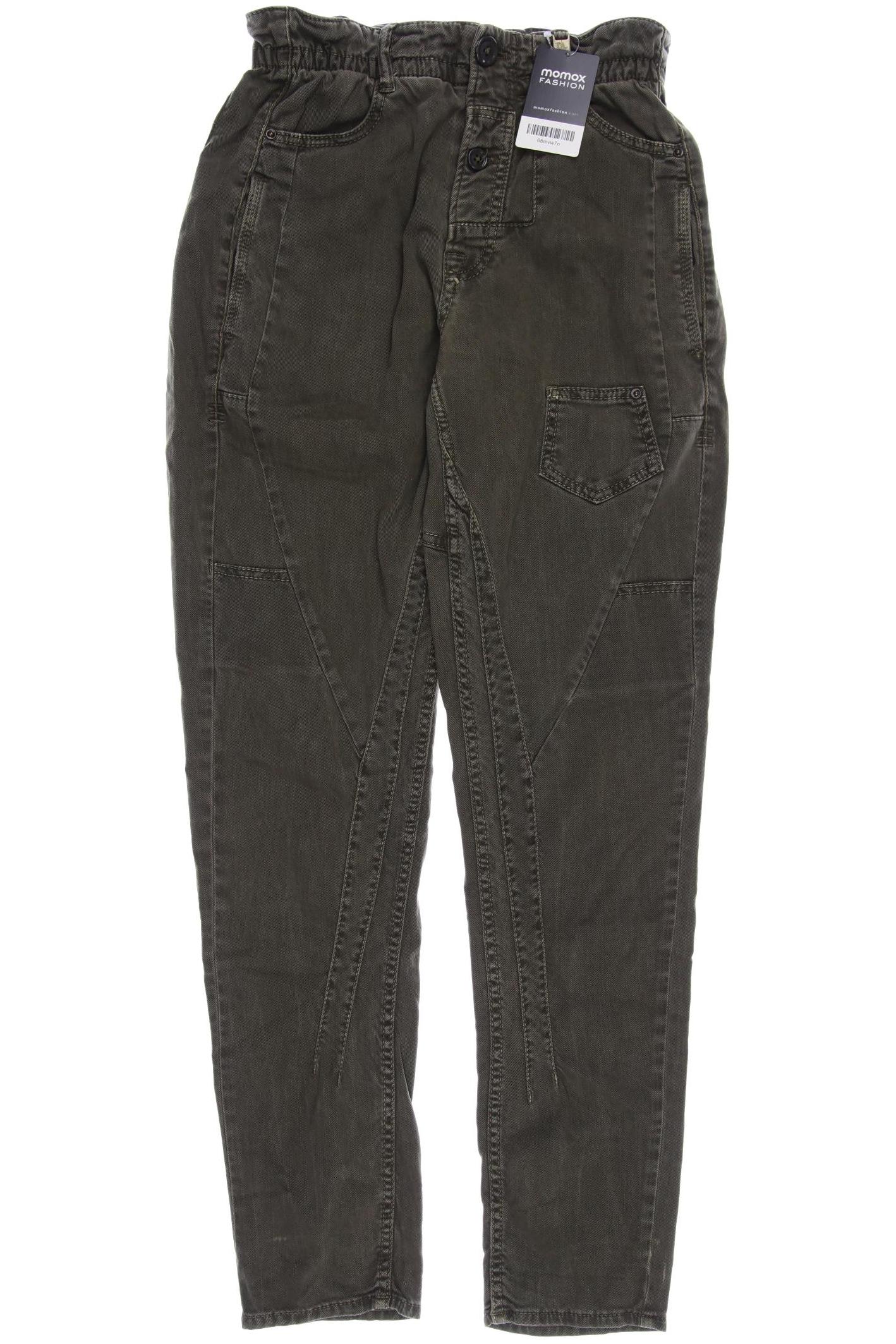 

High Damen Jeans, grün