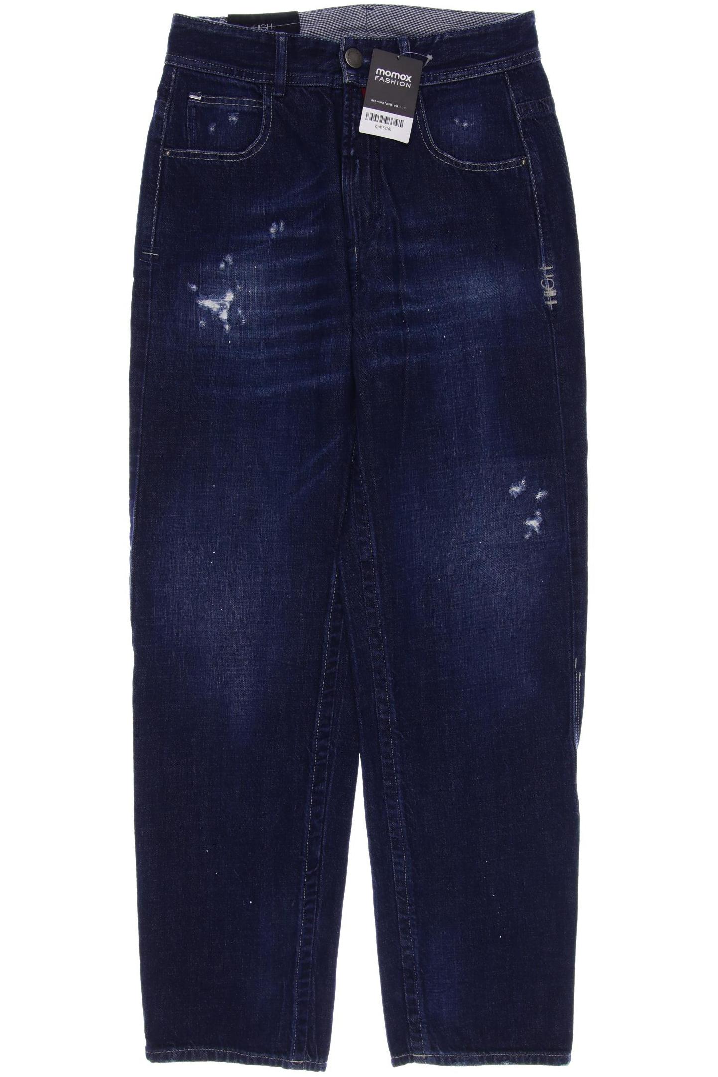 

High Damen Jeans, marineblau