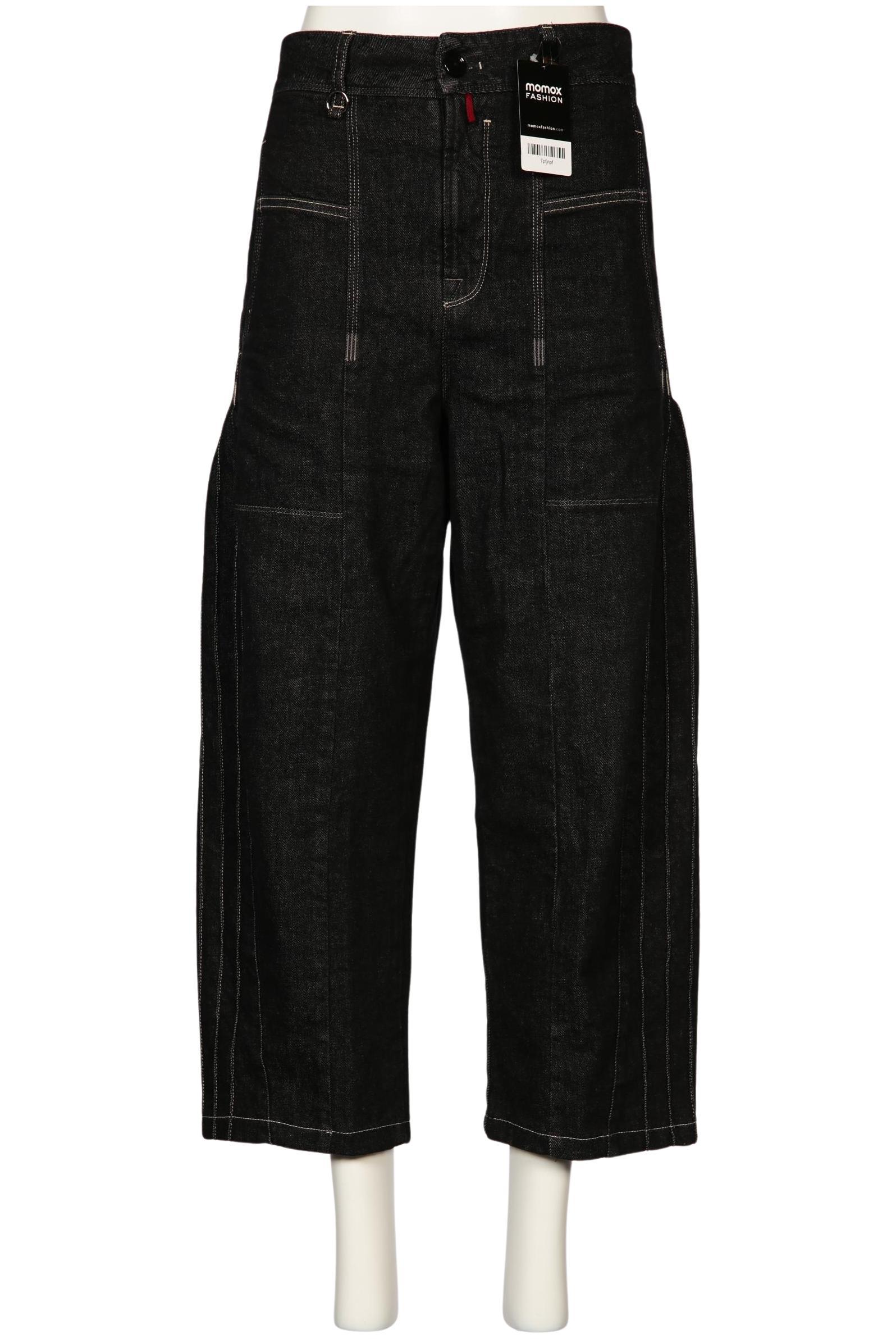 

High Damen Jeans, schwarz, Gr. 42