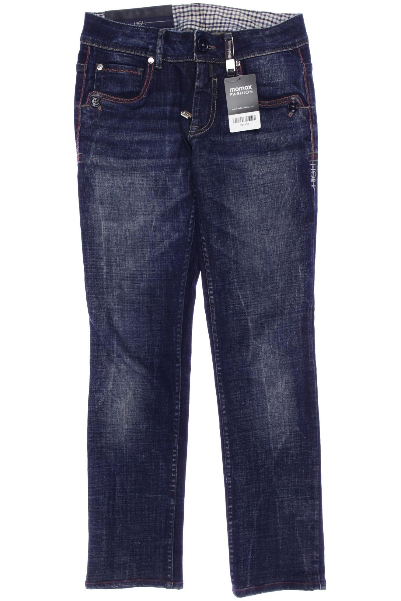 

High Damen Jeans, marineblau, Gr. 34