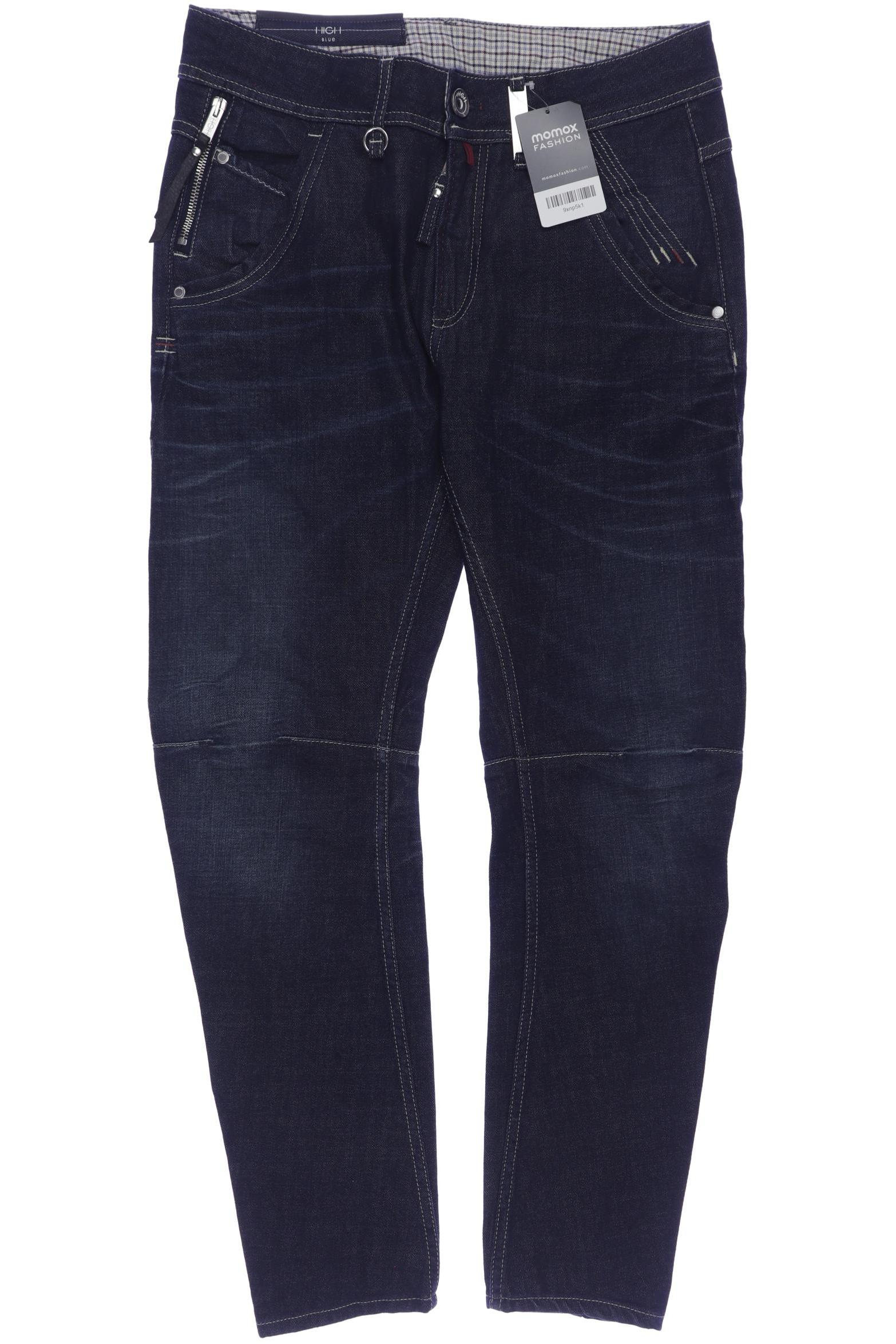 

High Damen Jeans, marineblau, Gr. 36