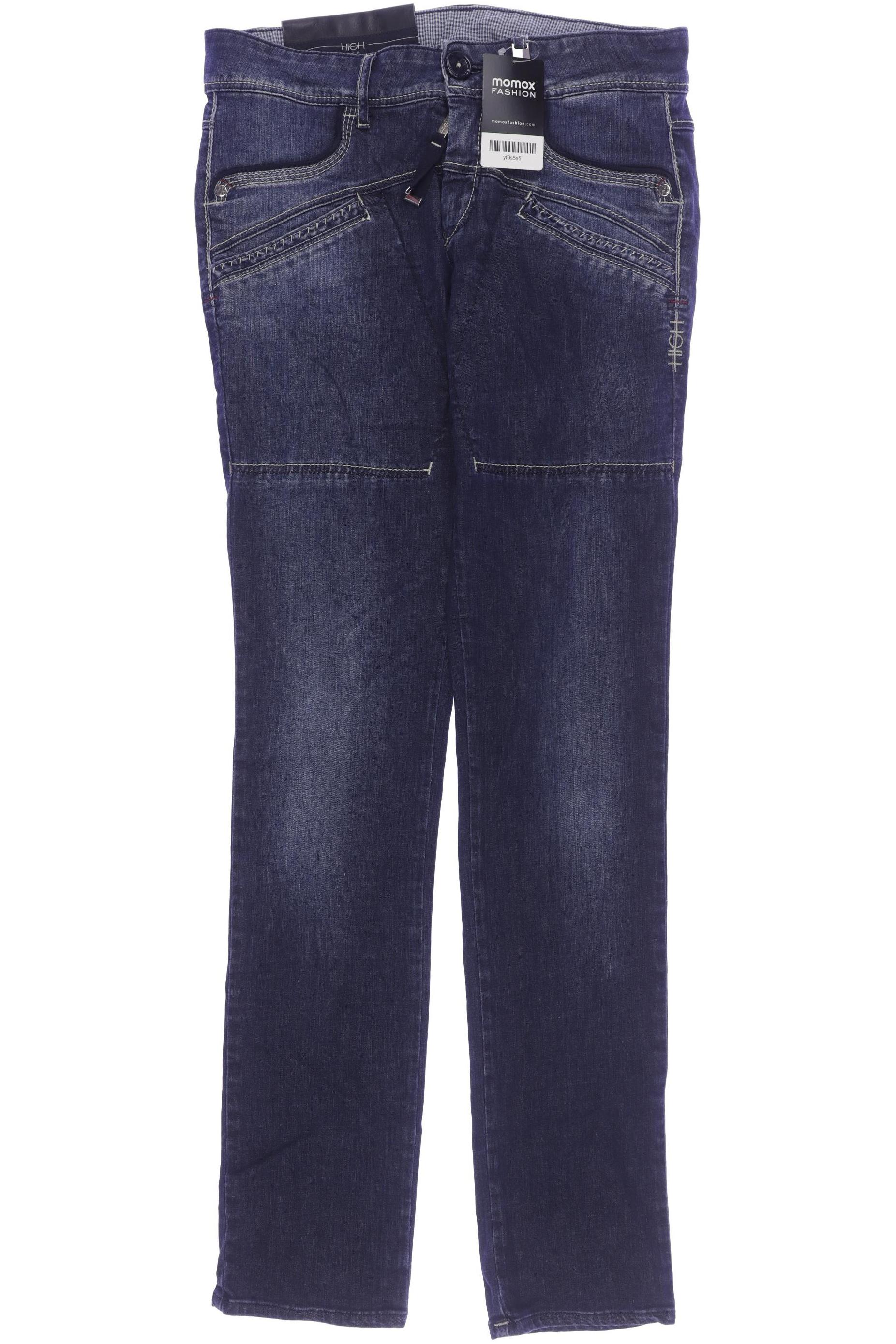 

High Damen Jeans, marineblau, Gr. 36