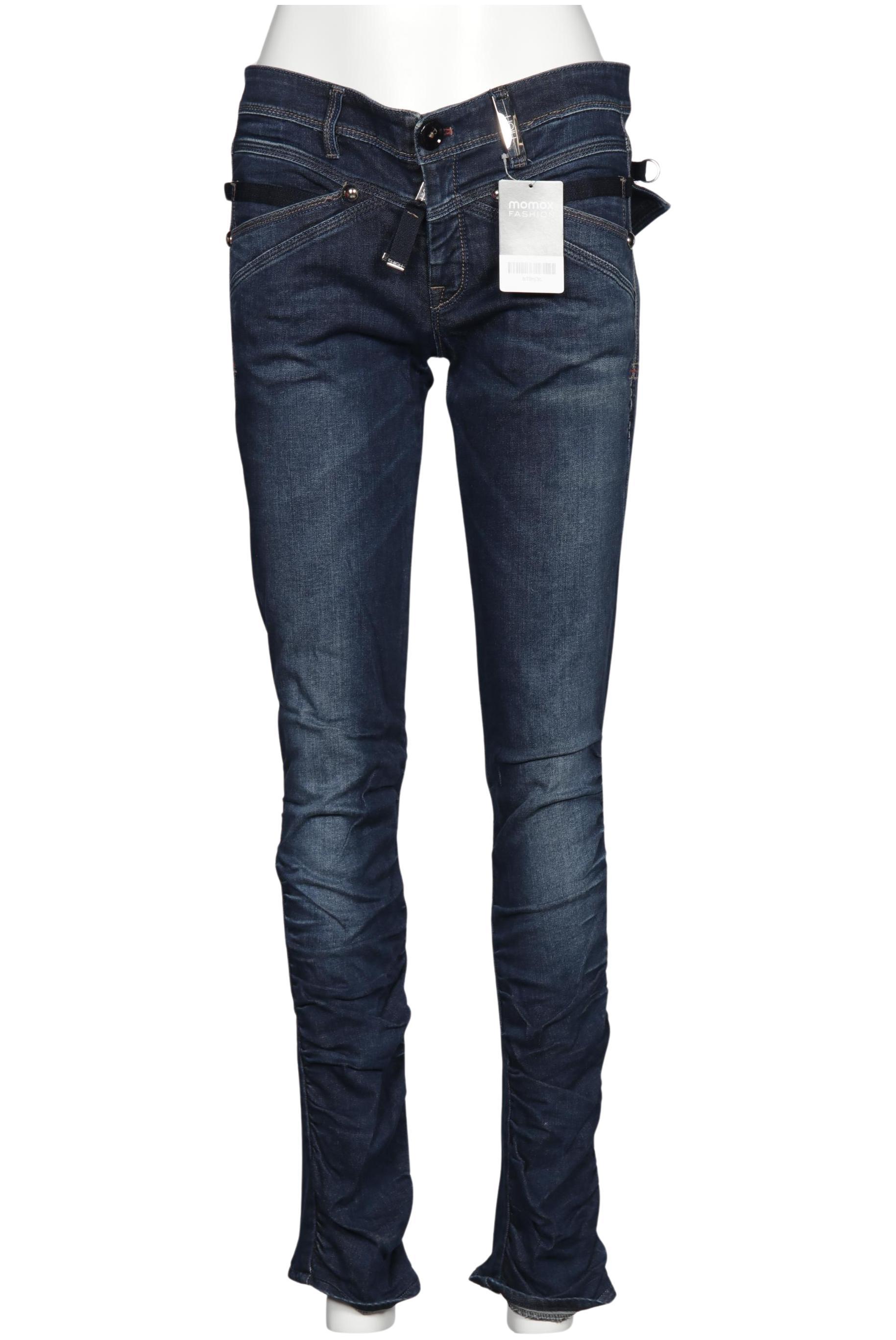 

High Damen Jeans, marineblau, Gr. 36