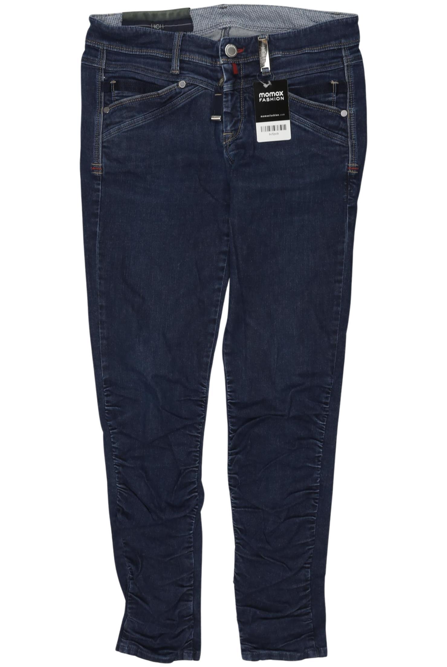 

High Damen Jeans, marineblau, Gr. 36