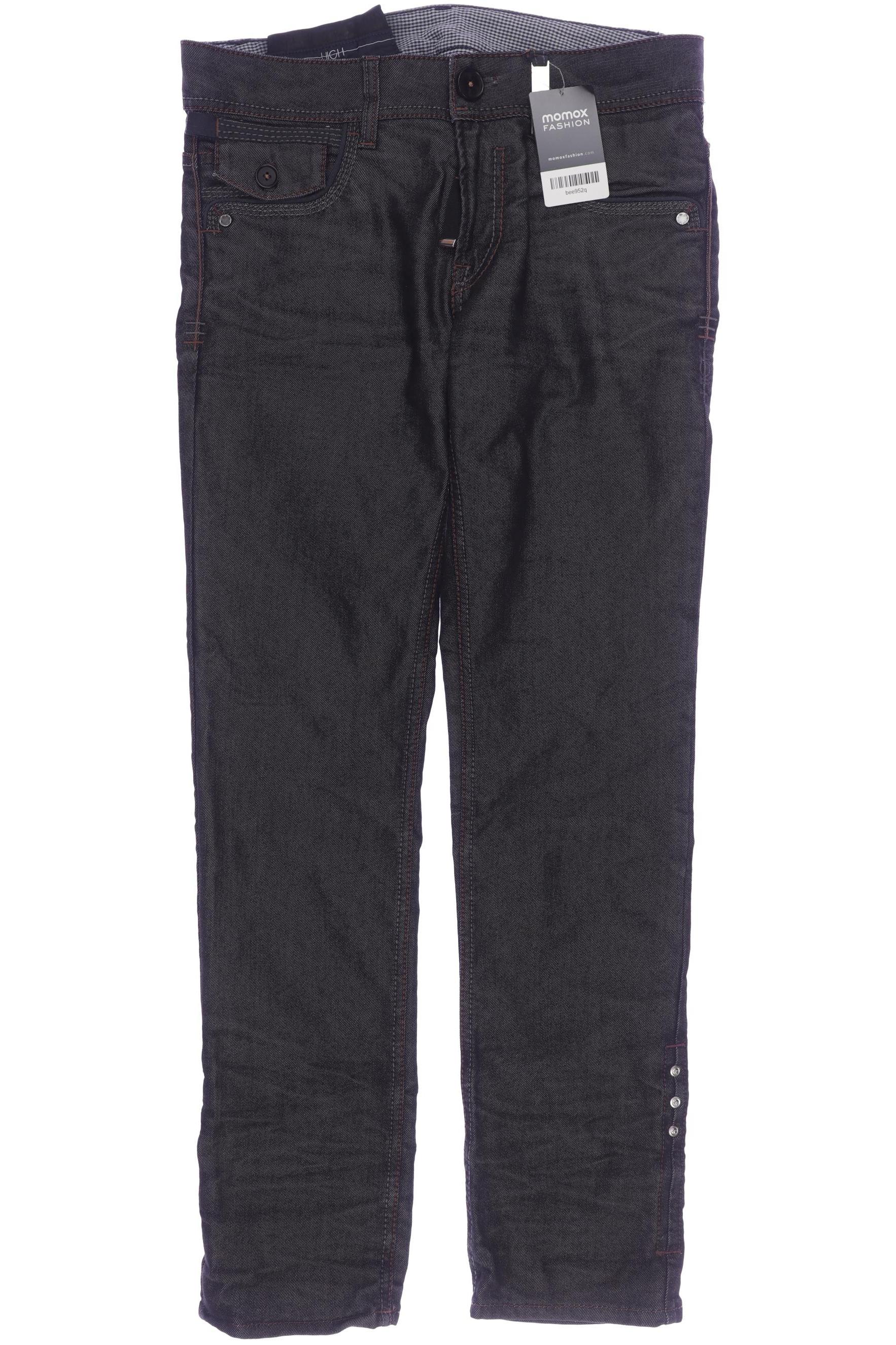 

High Damen Jeans, schwarz, Gr. 38