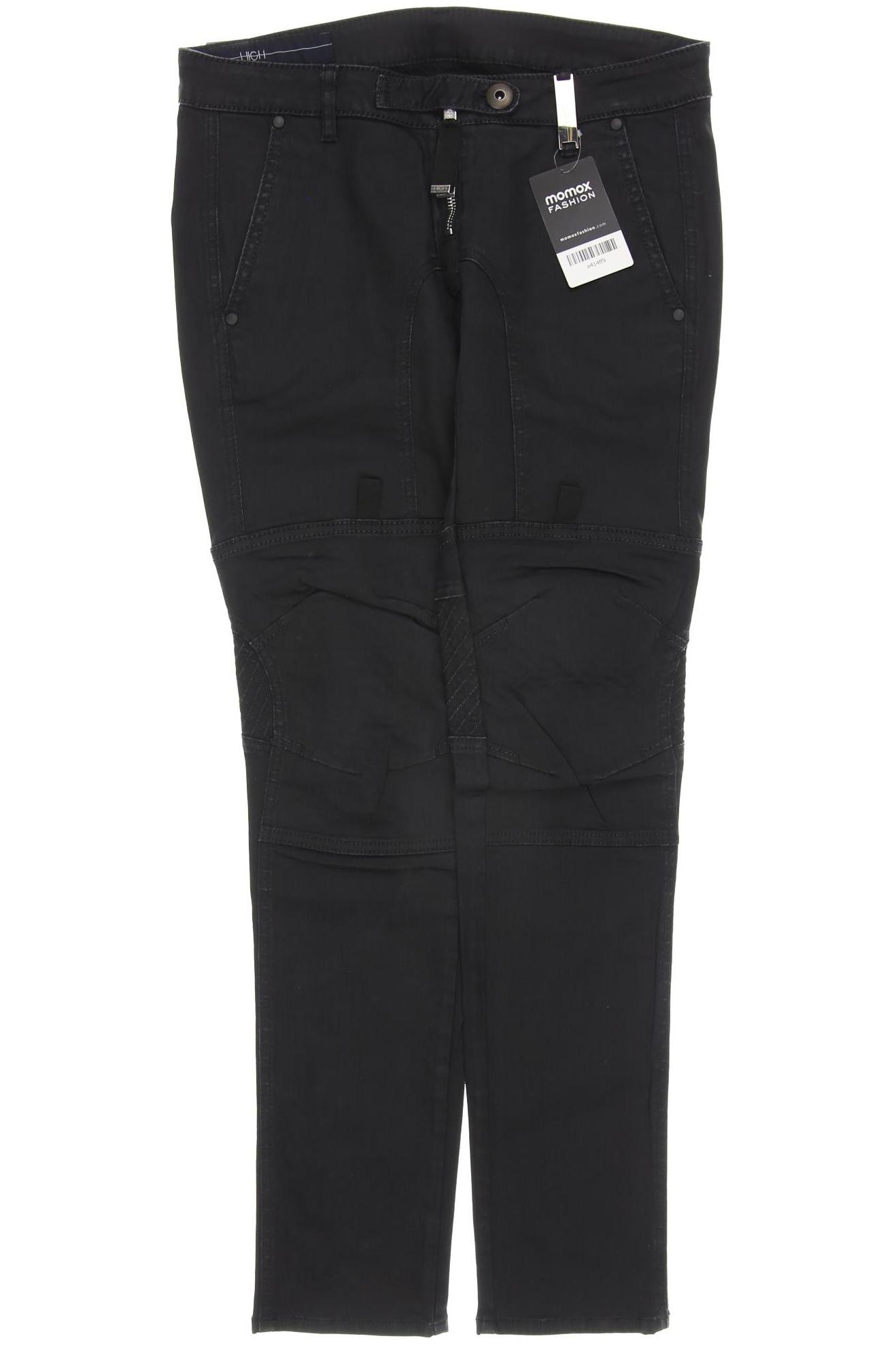 

High Damen Jeans, schwarz