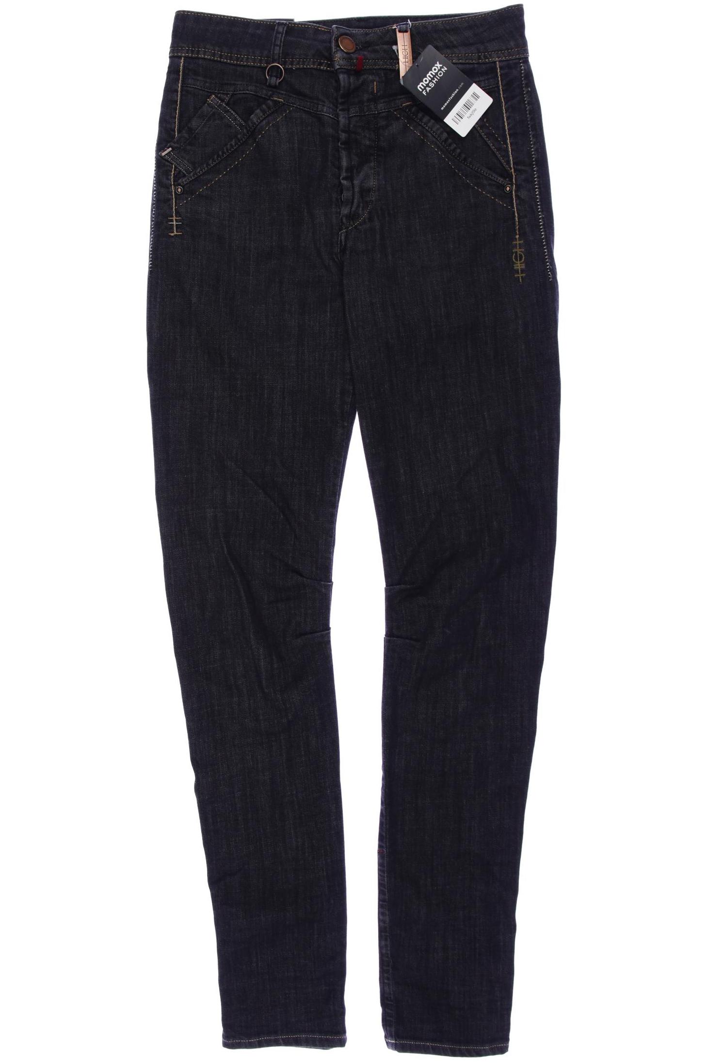 

High Damen Jeans, grau, Gr. 34
