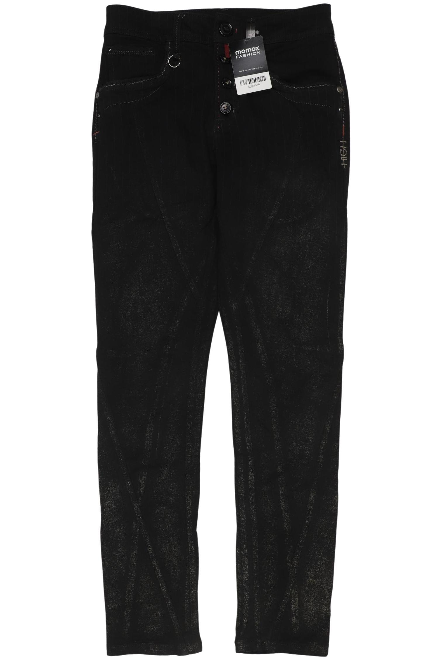

High Damen Jeans, schwarz, Gr. 34