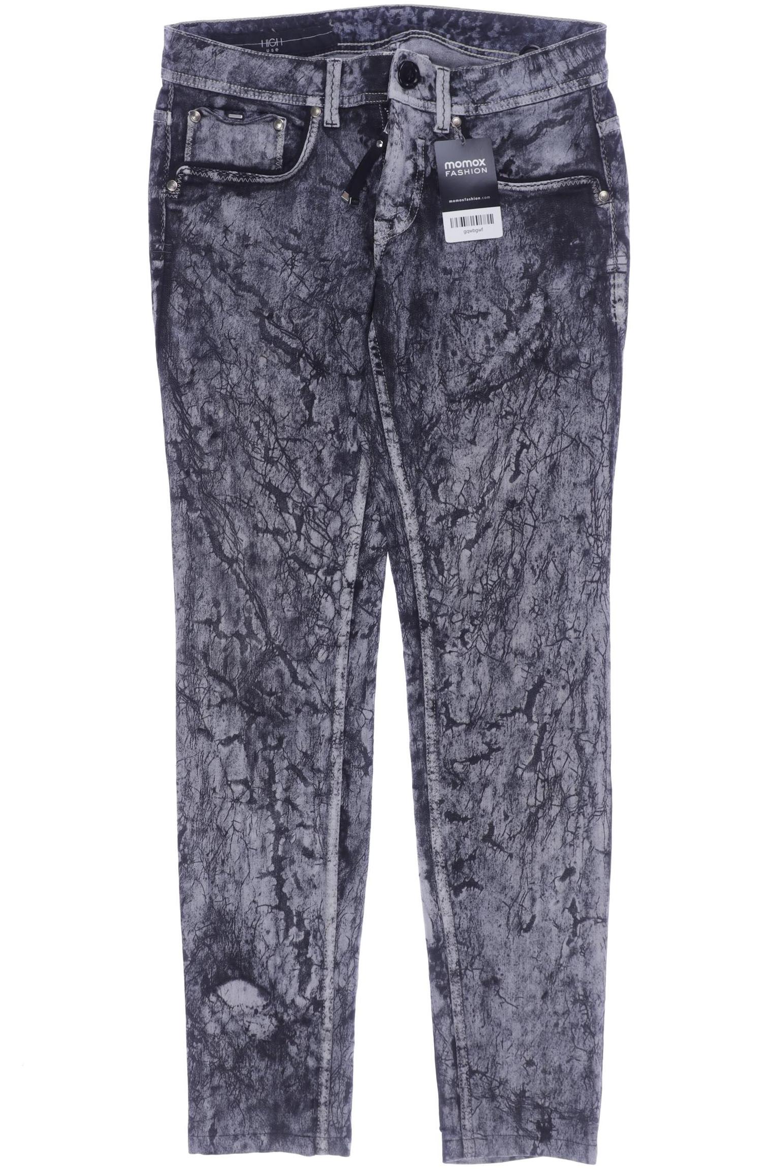 

High Damen Jeans, grau, Gr. 36
