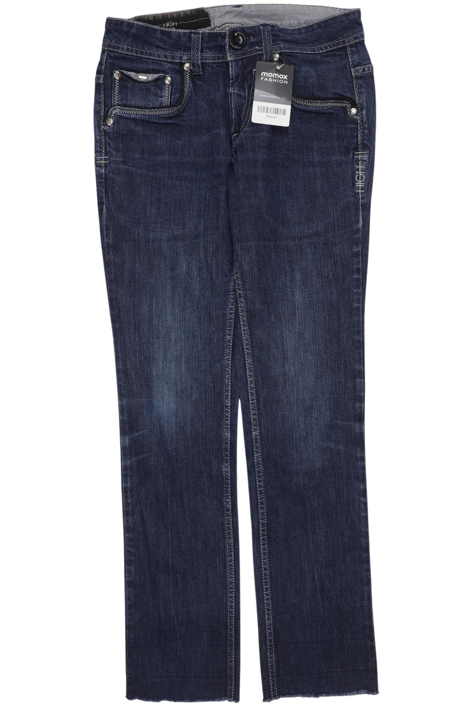 

High Damen Jeans, marineblau, Gr. 34