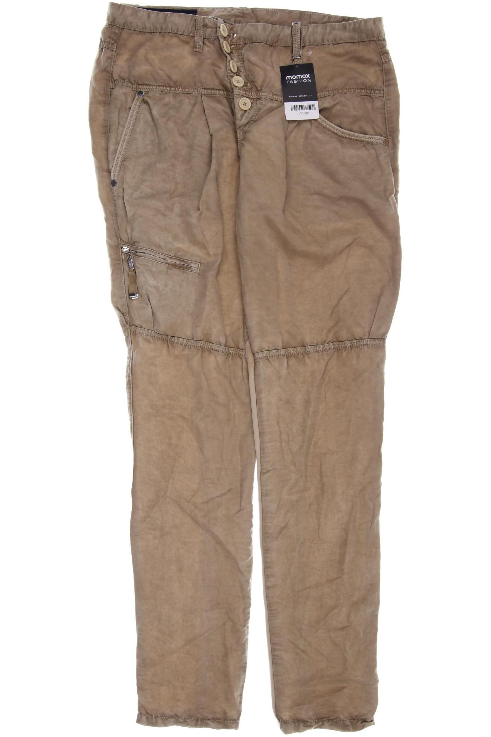 

High Damen Jeans, beige