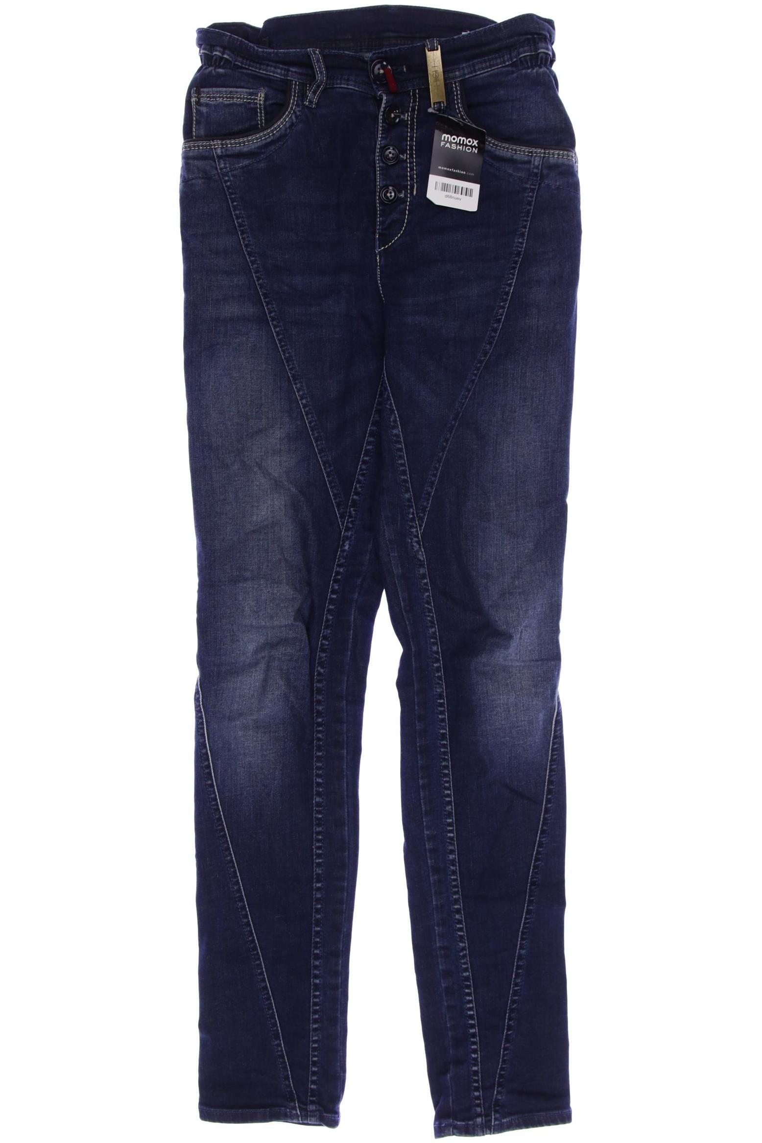 

High Damen Jeans, marineblau, Gr. 36