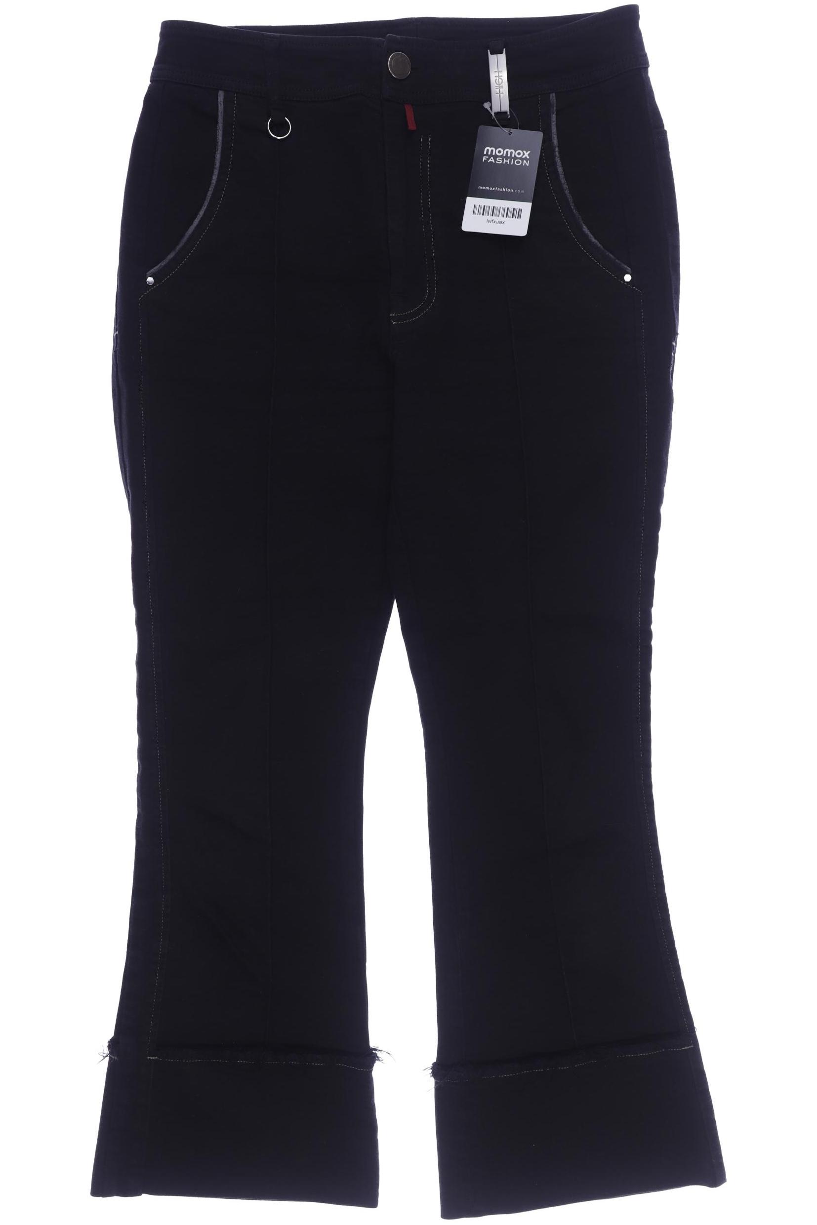 

High Damen Jeans, schwarz, Gr. 29