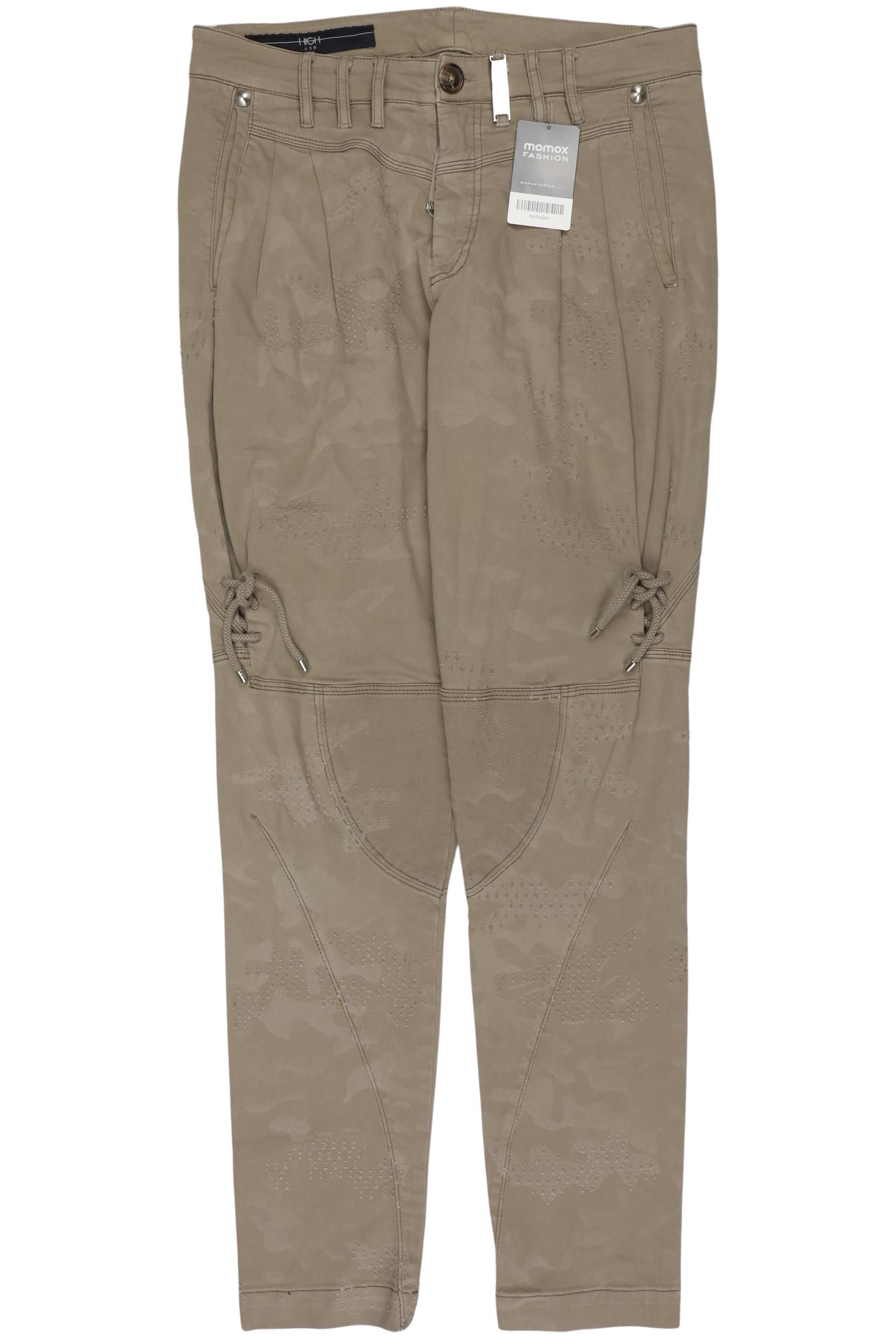 

High Damen Jeans, beige, Gr. 36