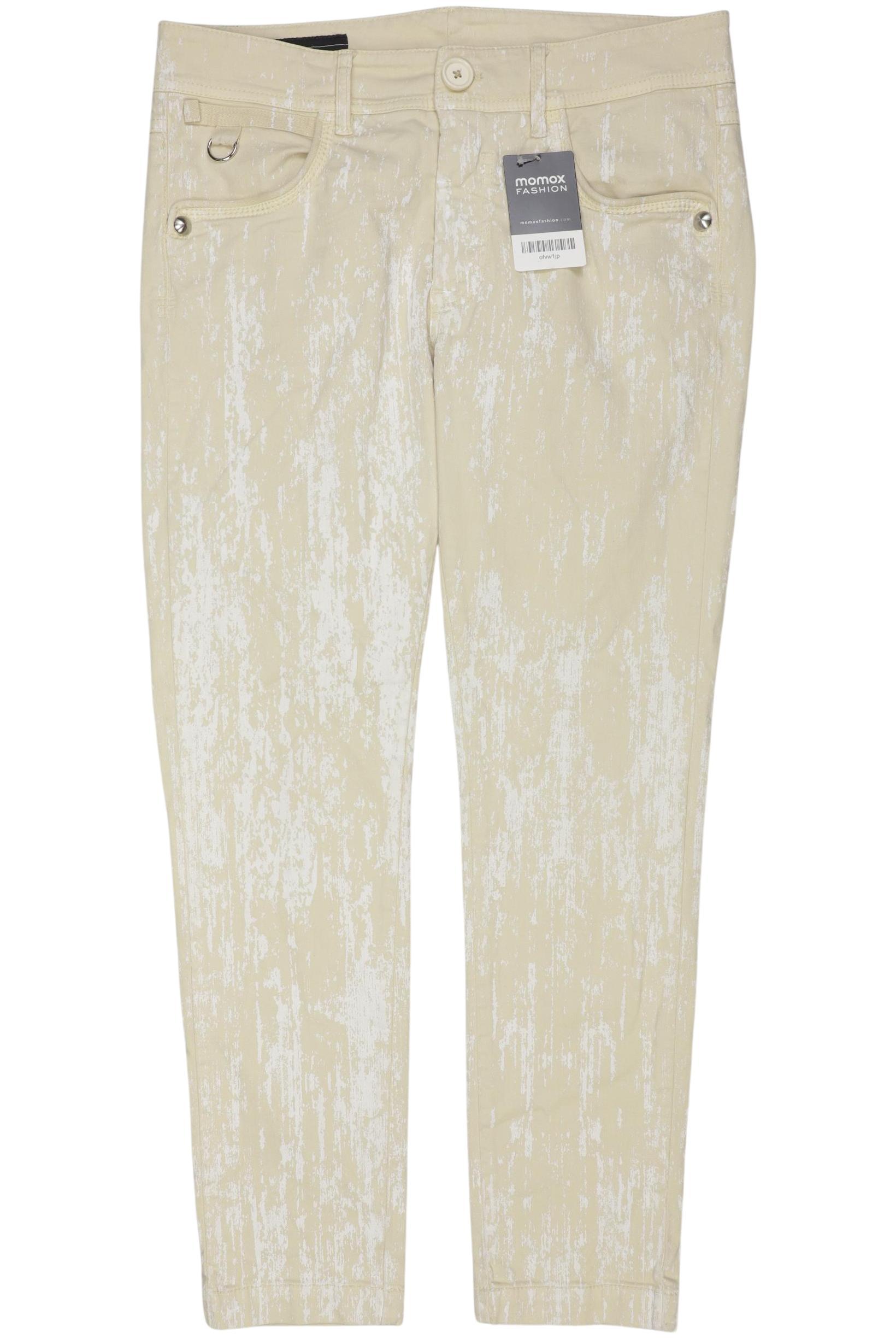 

High Damen Jeans, beige, Gr. 36