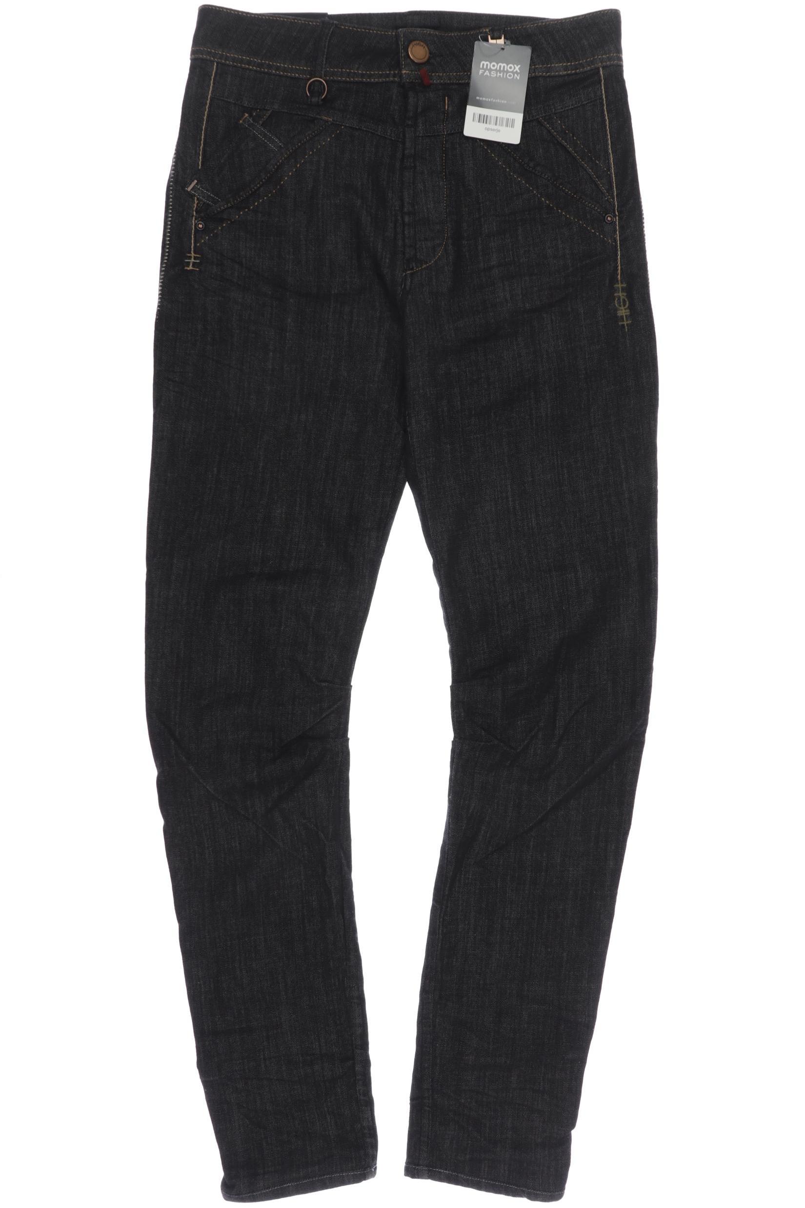 

High Damen Jeans, schwarz, Gr. 36