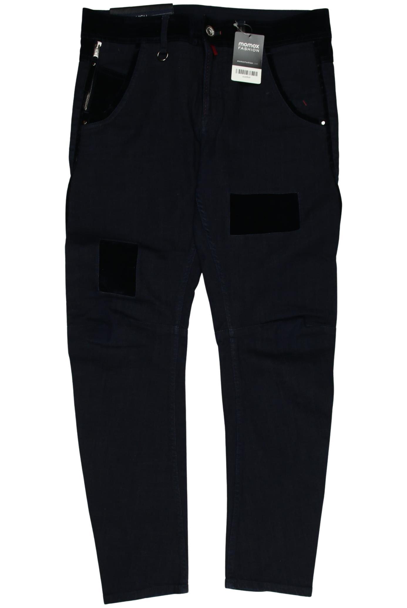 

High Damen Jeans, marineblau, Gr. 38