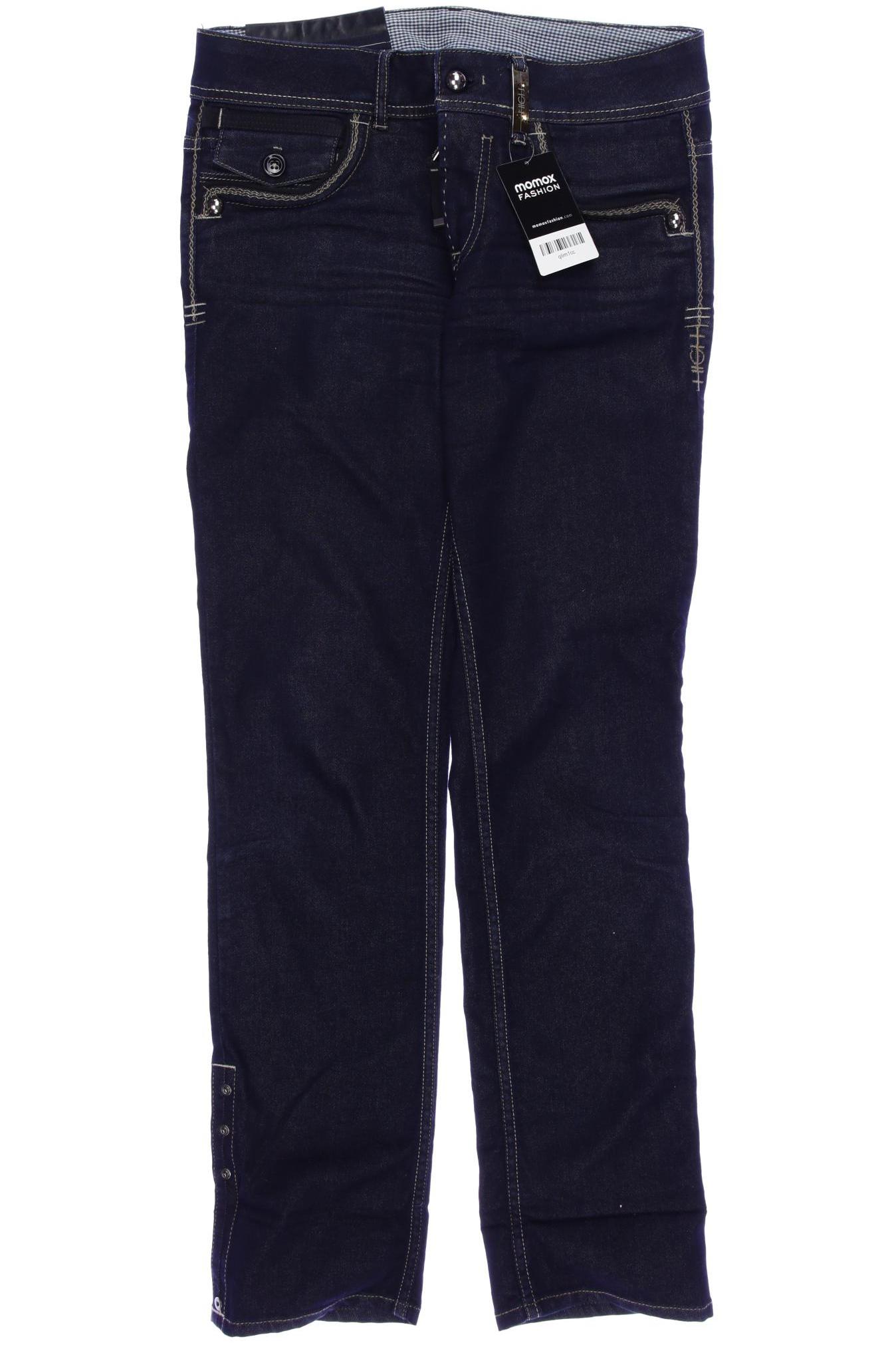 

High Damen Jeans, marineblau, Gr. 36