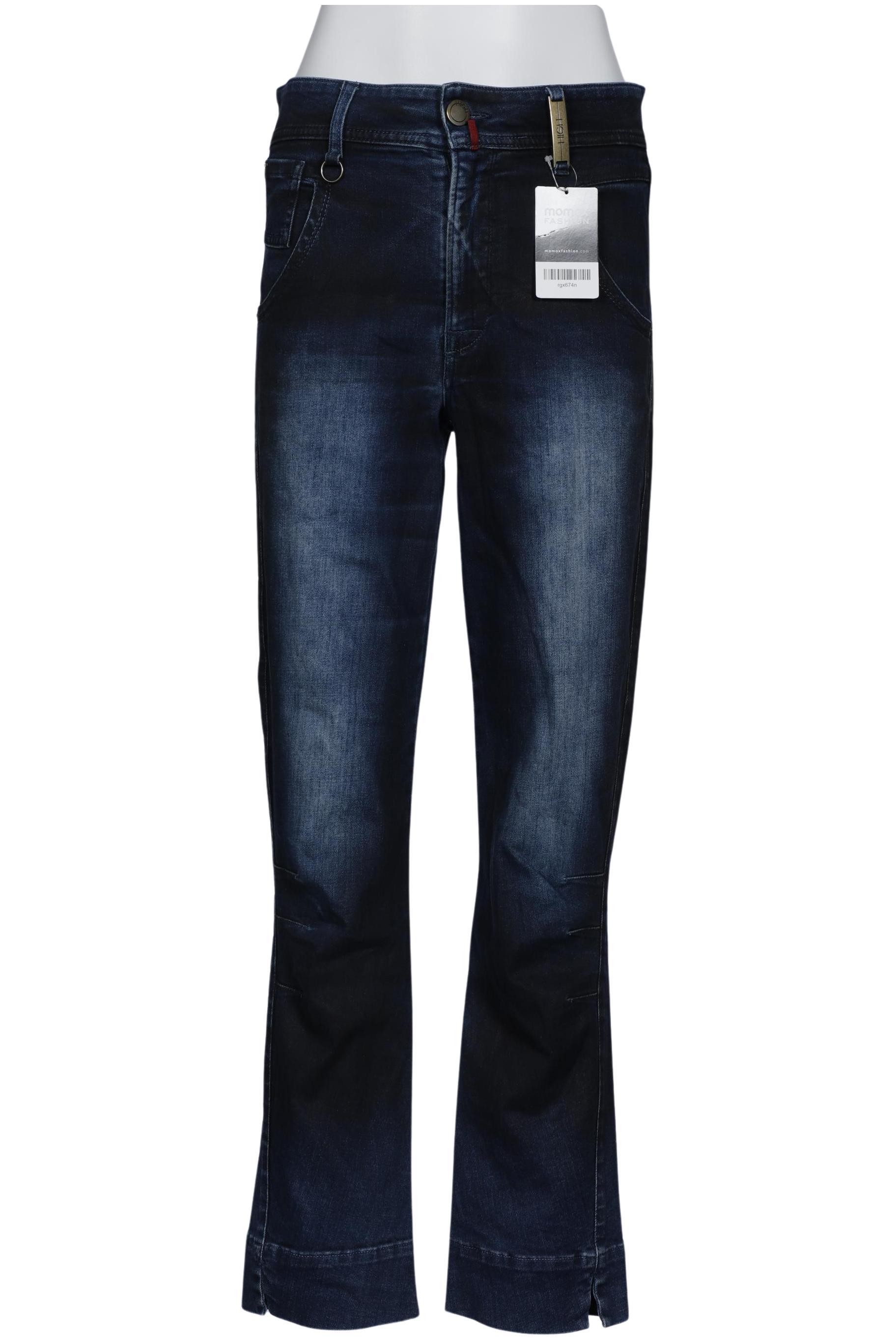

High Damen Jeans, marineblau, Gr. 38