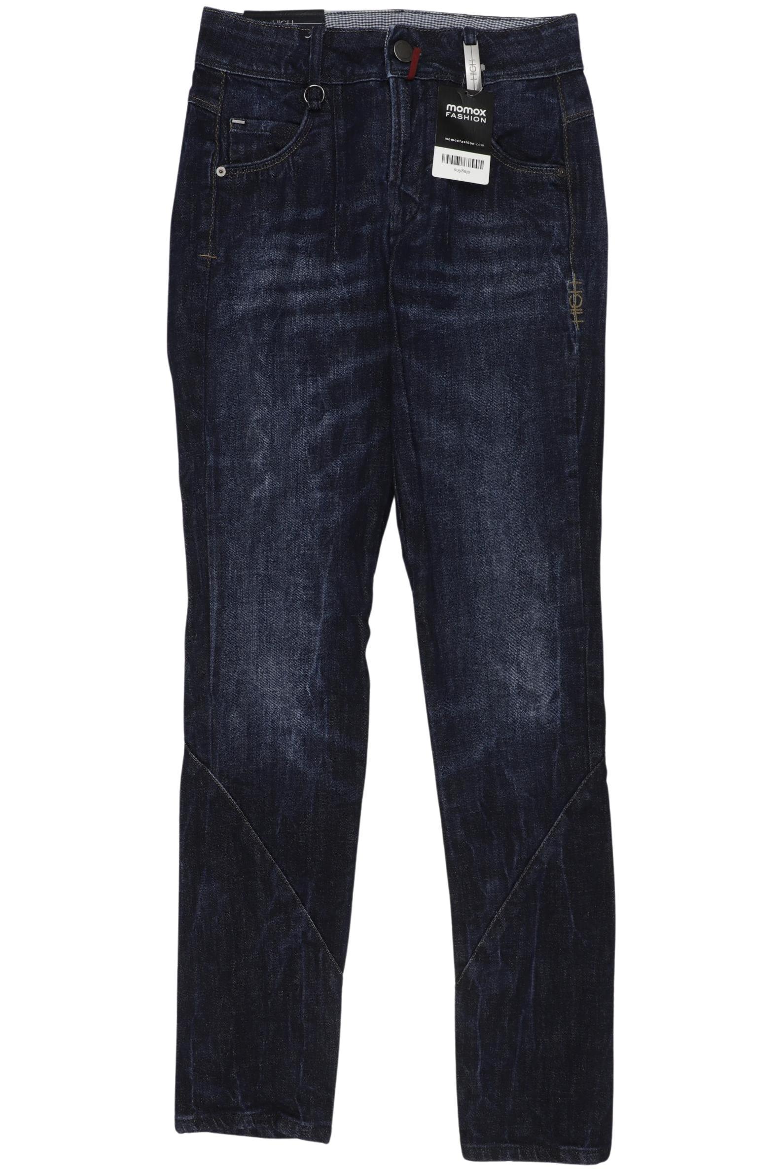 

High Damen Jeans, marineblau, Gr. 34