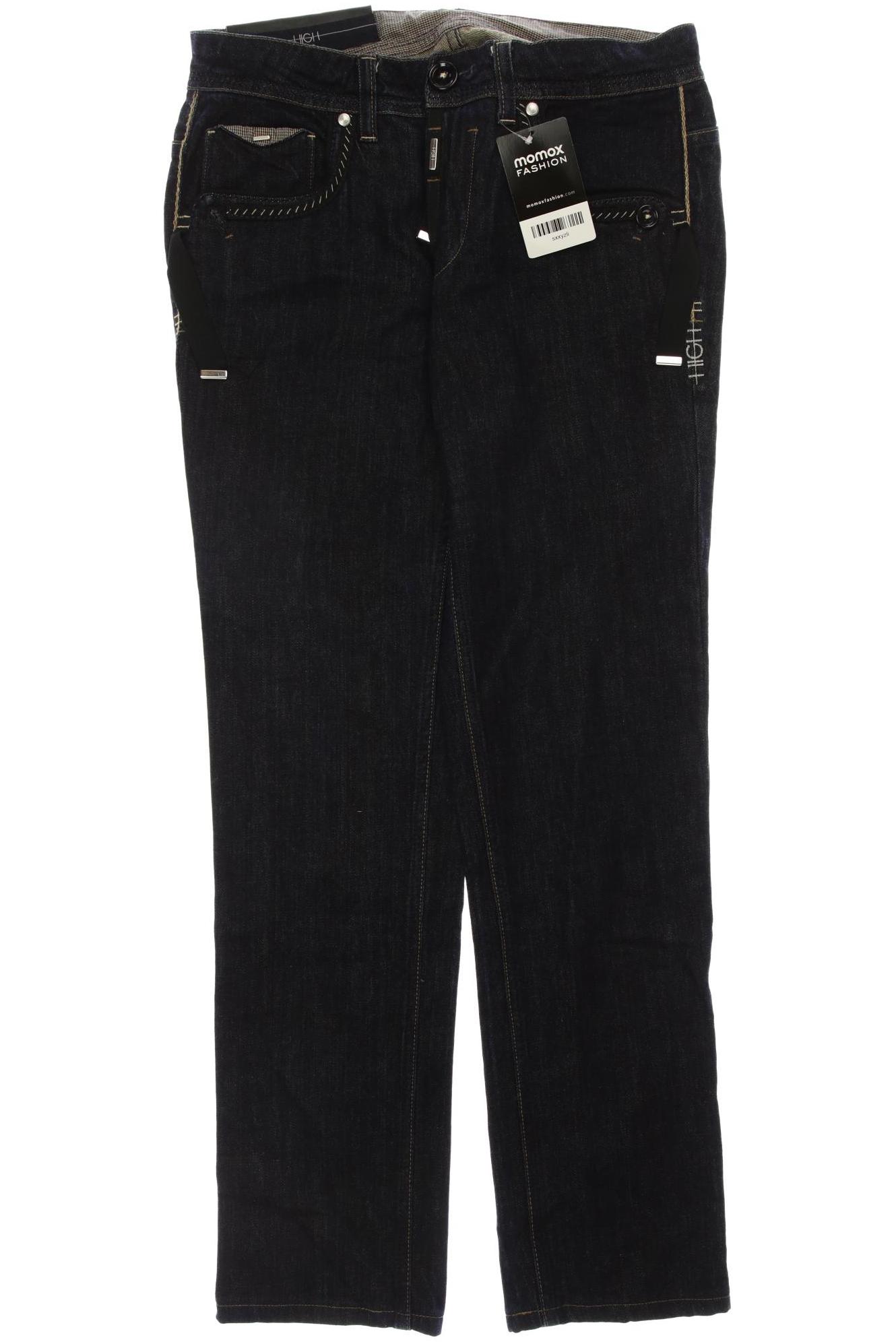 

High Damen Jeans, marineblau