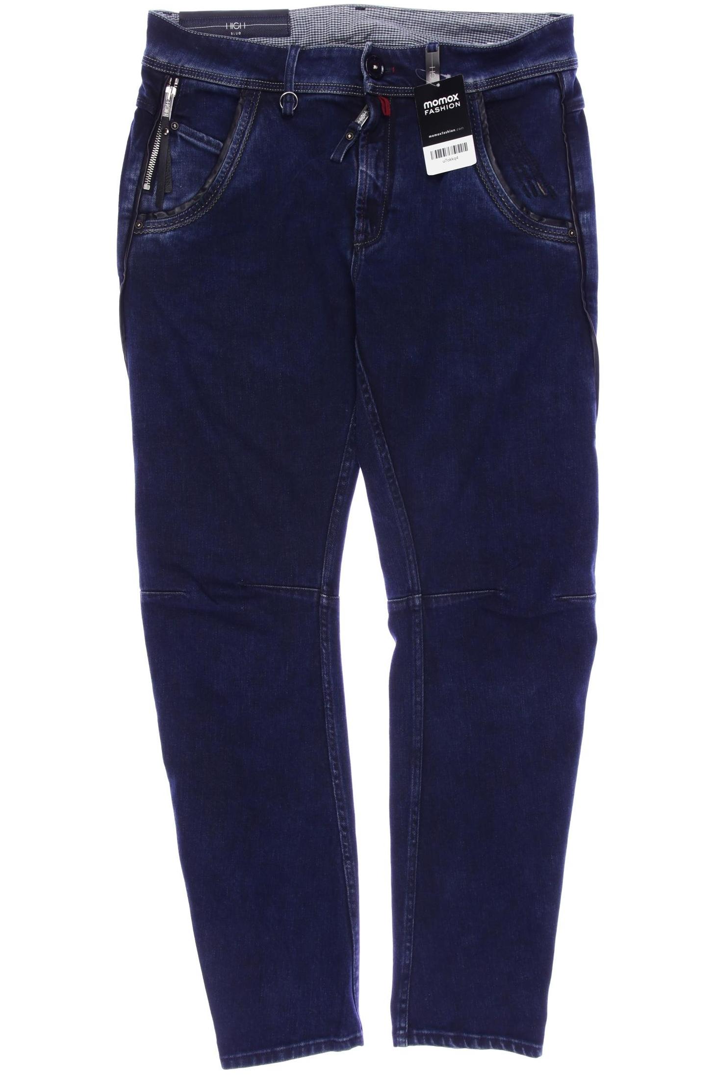 

High Damen Jeans, marineblau, Gr. 40