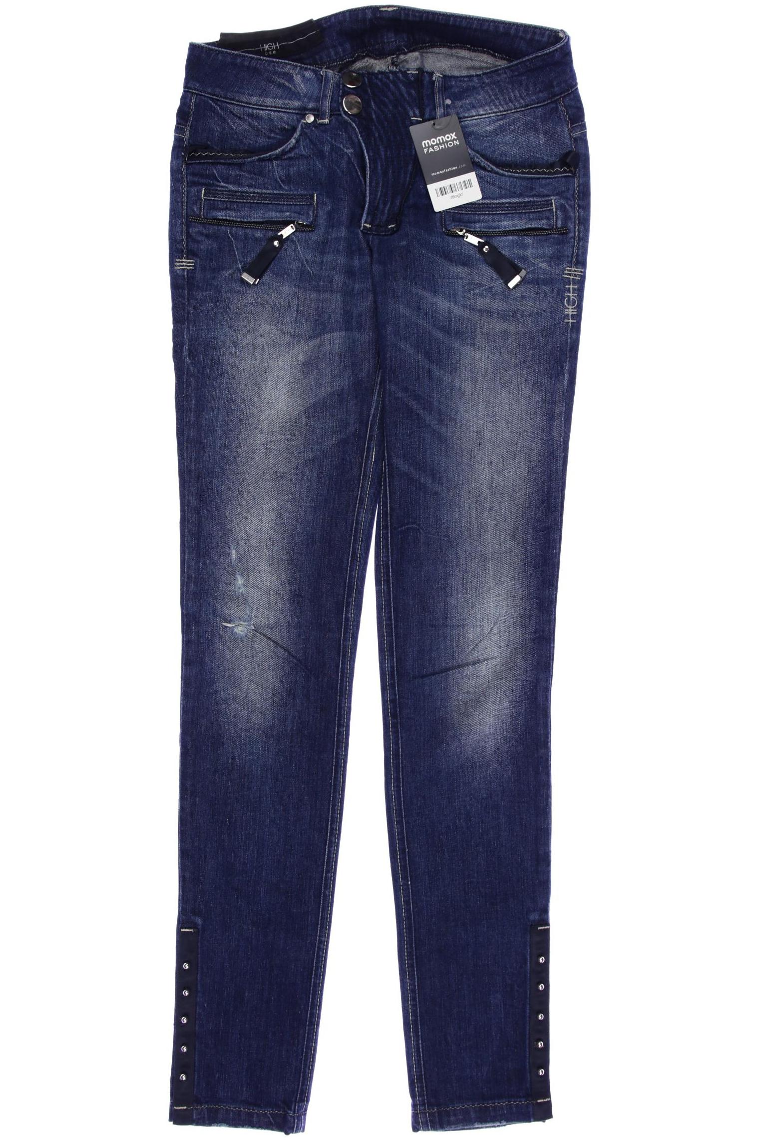 

High Damen Jeans, marineblau, Gr. 36
