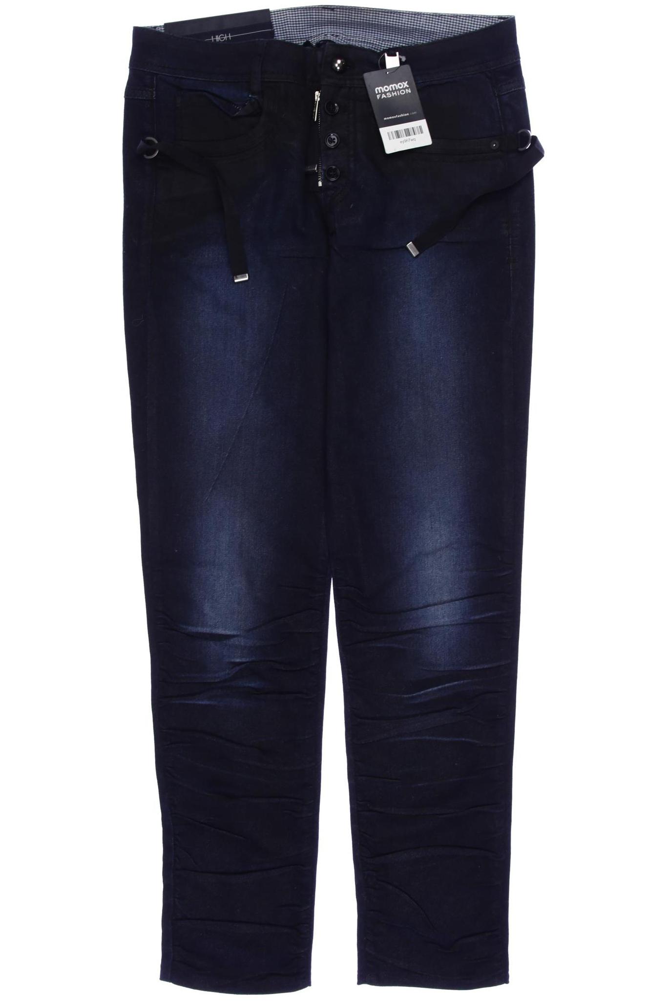 

High Damen Jeans, marineblau, Gr. 38