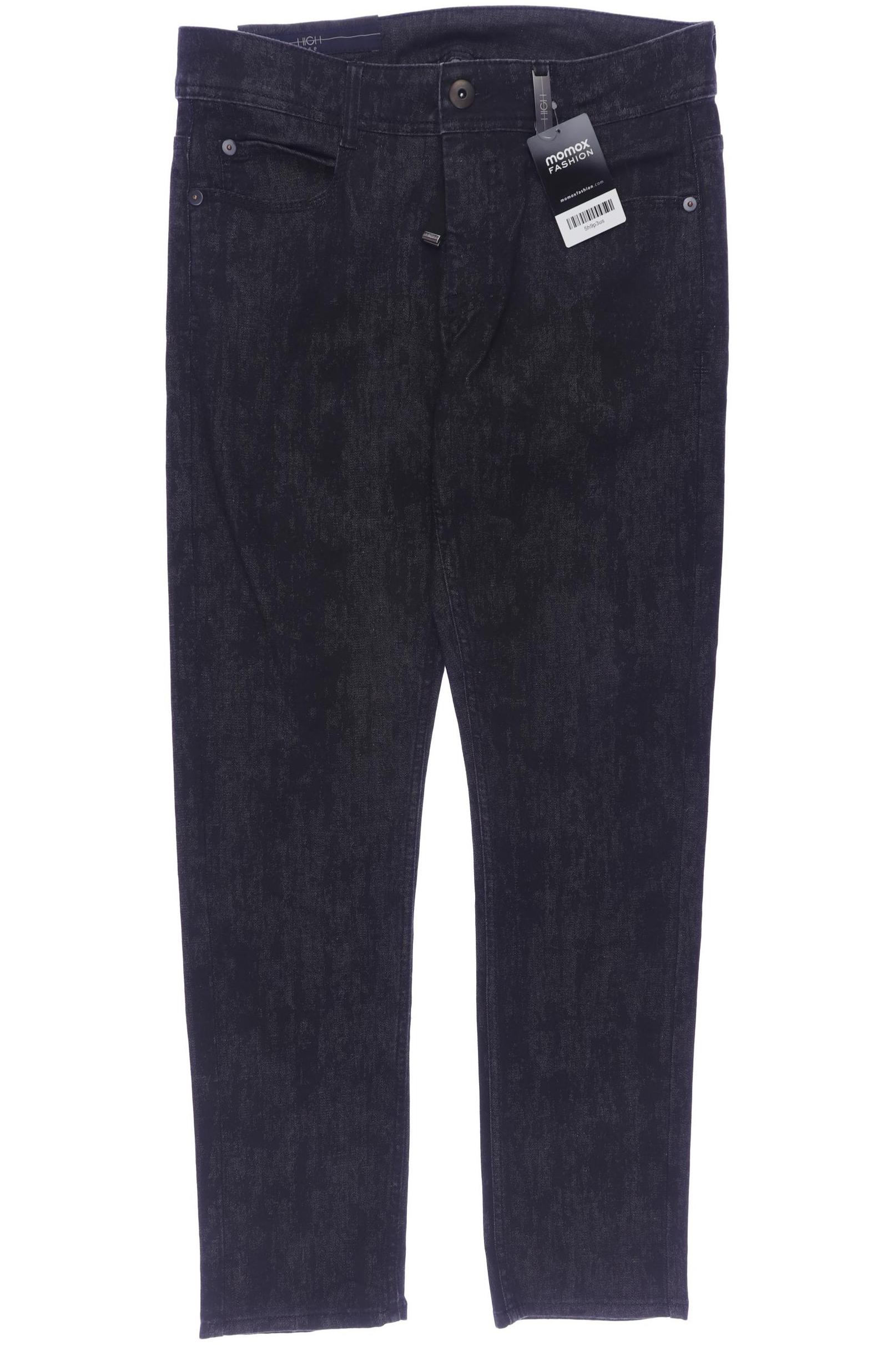 

High Damen Jeans, schwarz, Gr. 38
