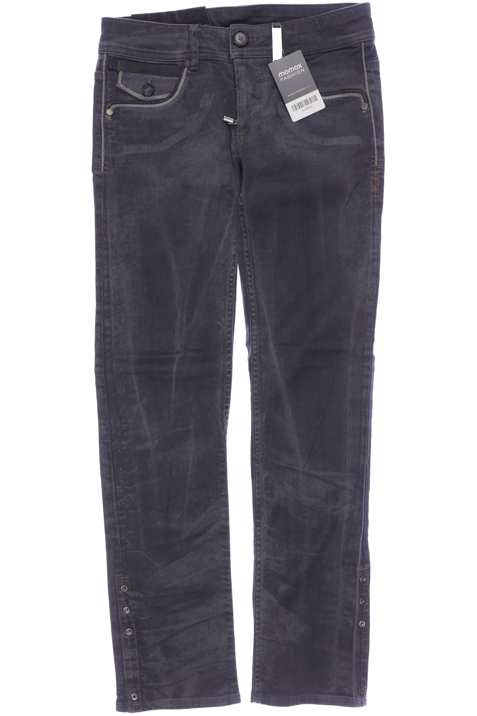 

High Damen Jeans, grau, Gr. 36