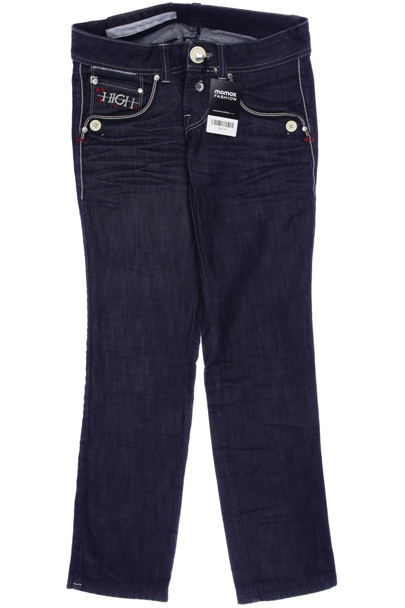 

High Damen Jeans, marineblau, Gr. 34