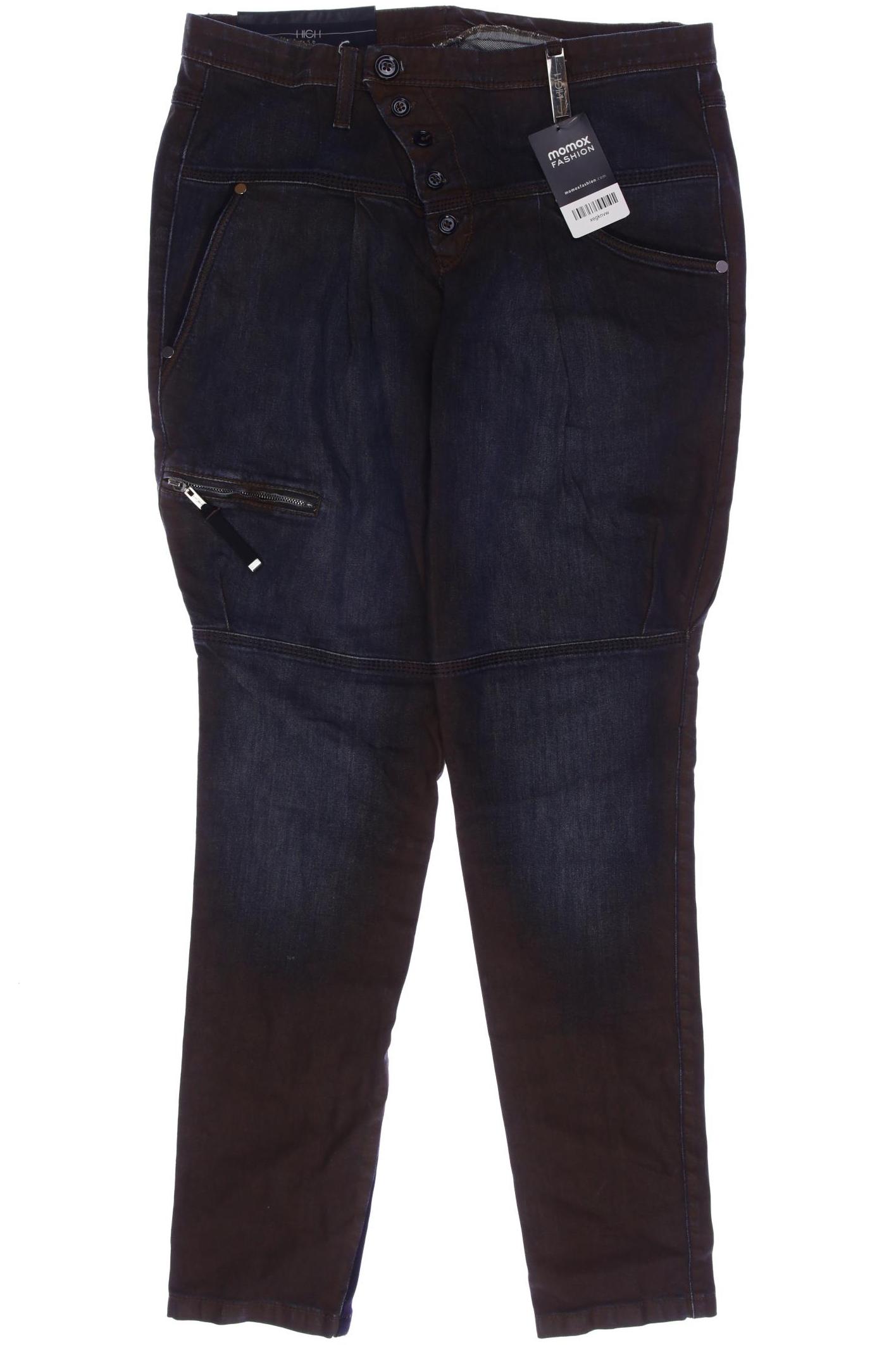 

High Damen Jeans, braun