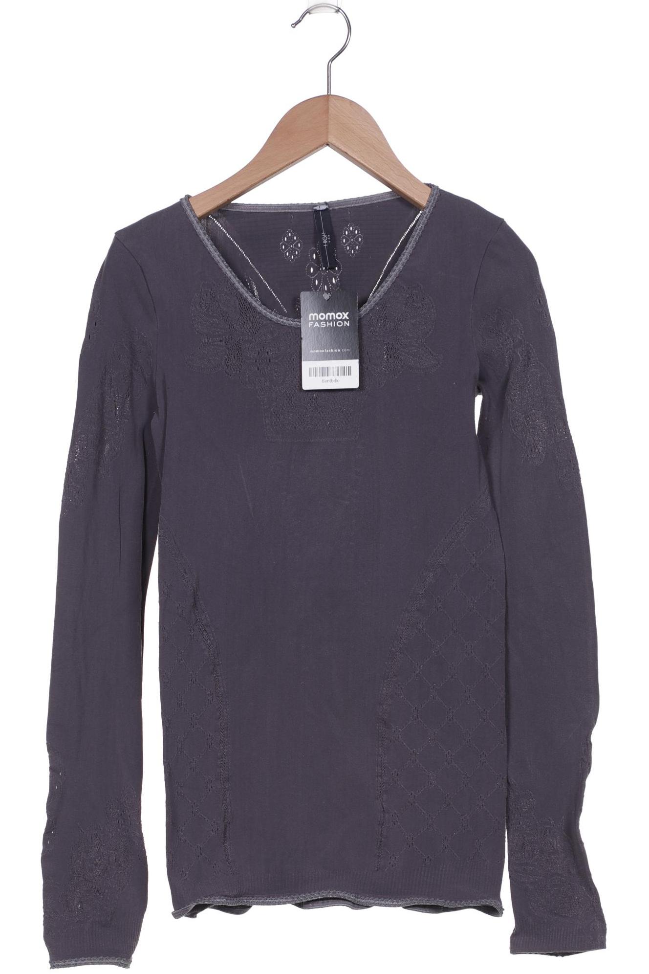 

High Damen Langarmshirt, grau