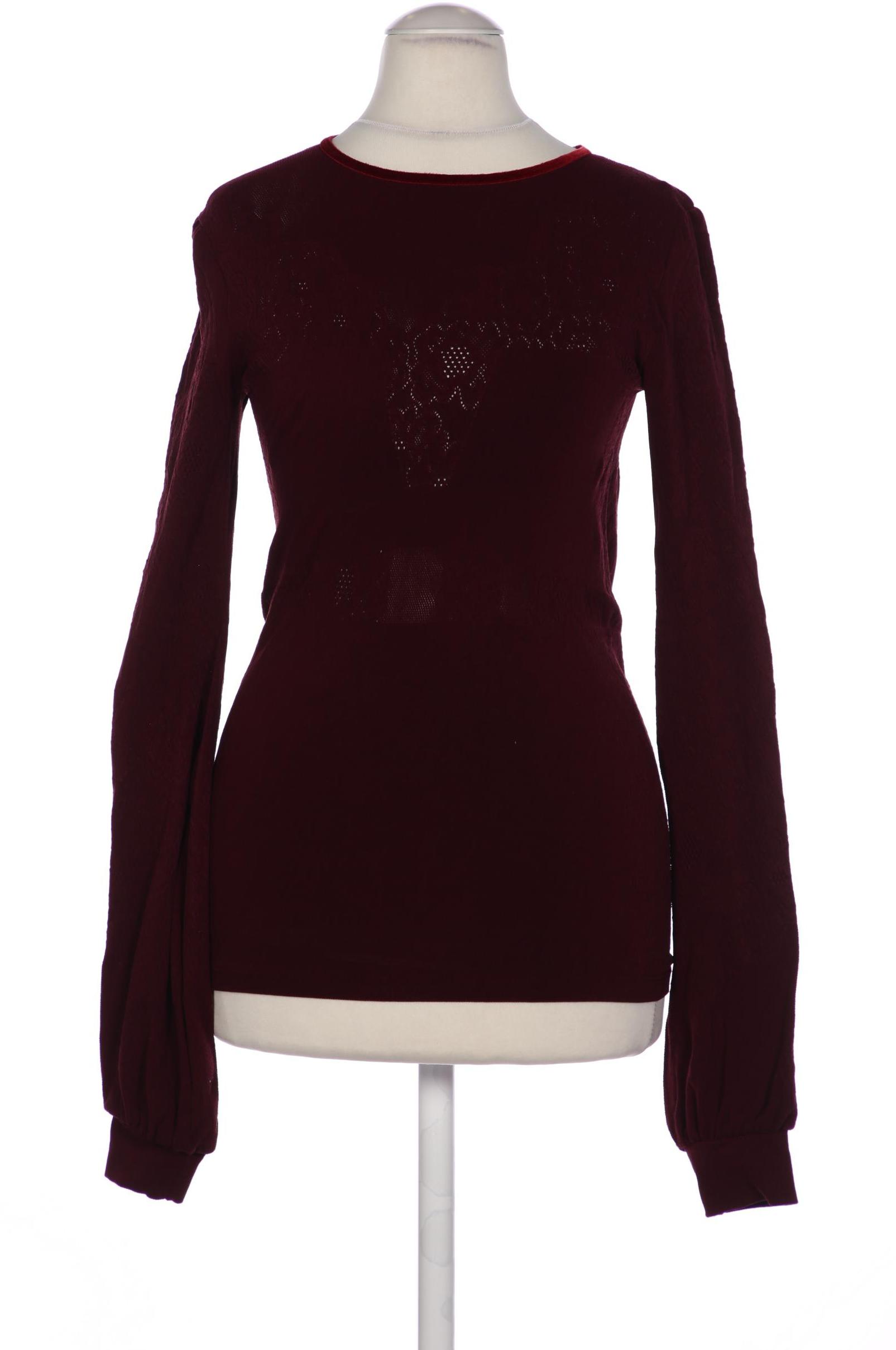 

High Damen Langarmshirt, bordeaux, Gr. 36