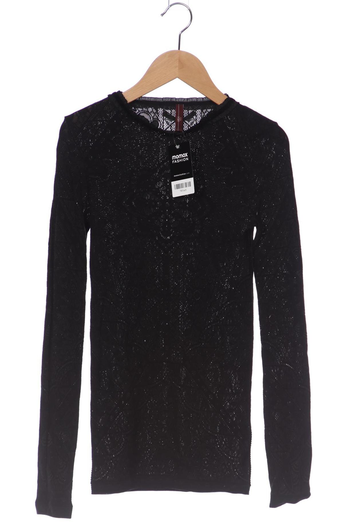 

High Damen Langarmshirt, schwarz, Gr. 32