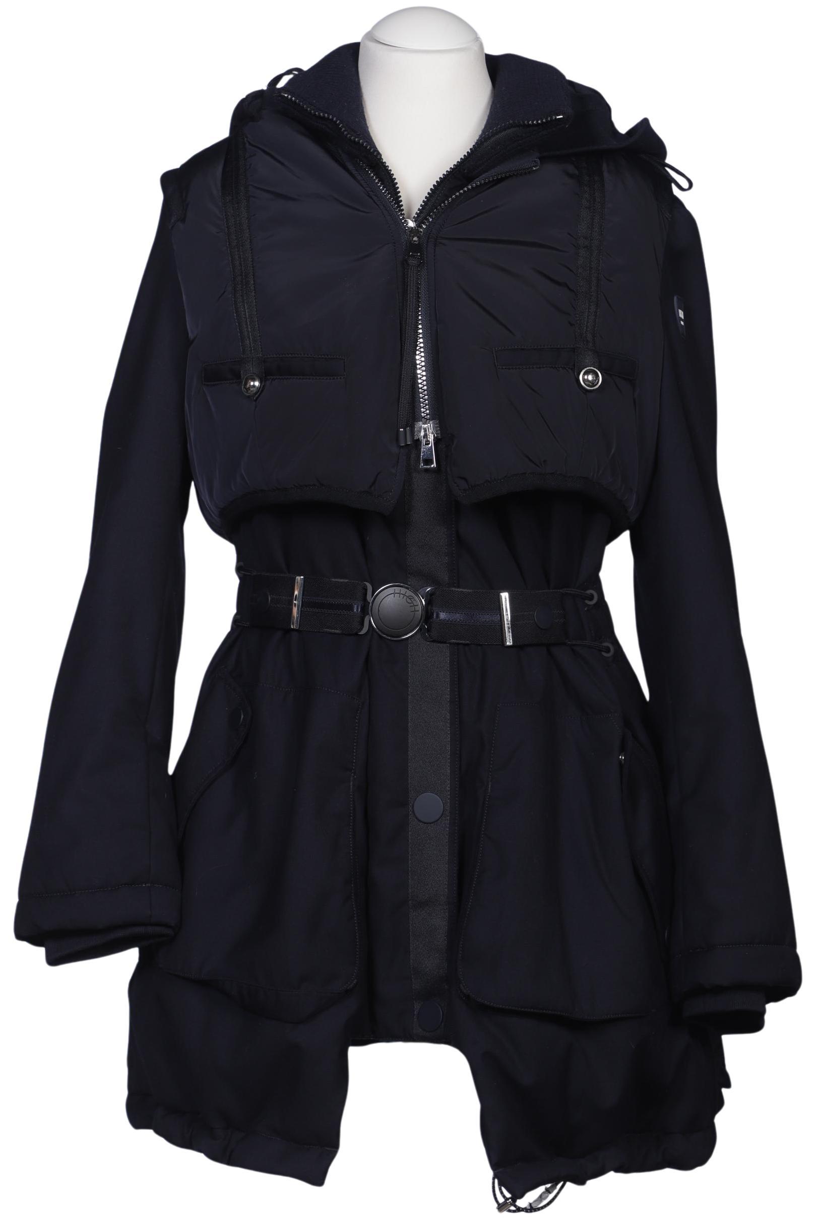 

High Damen Mantel, marineblau, Gr. 38