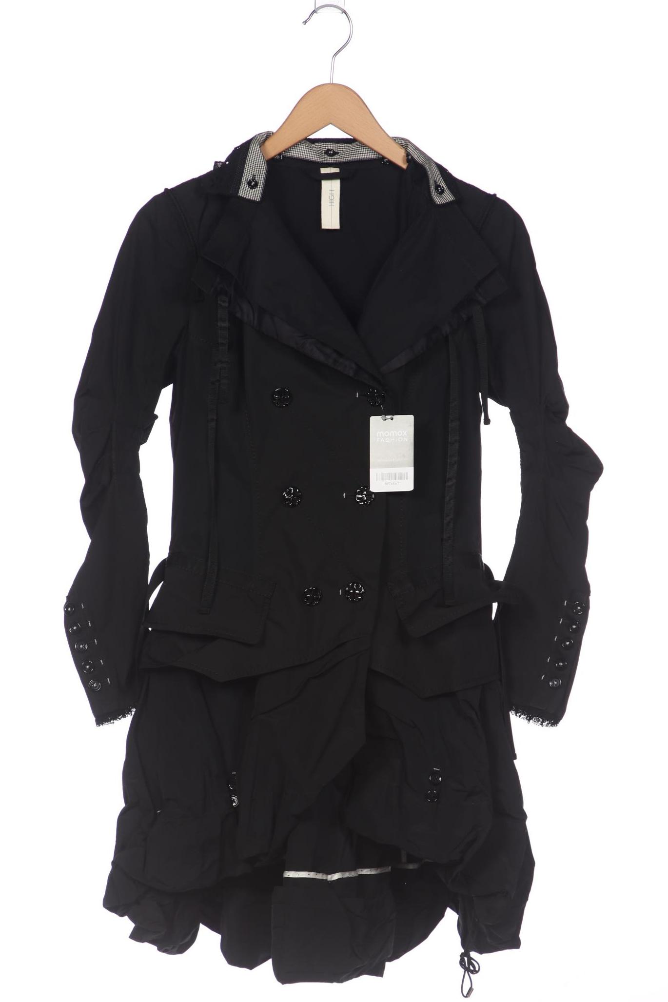 

High Damen Mantel, schwarz, Gr. 36