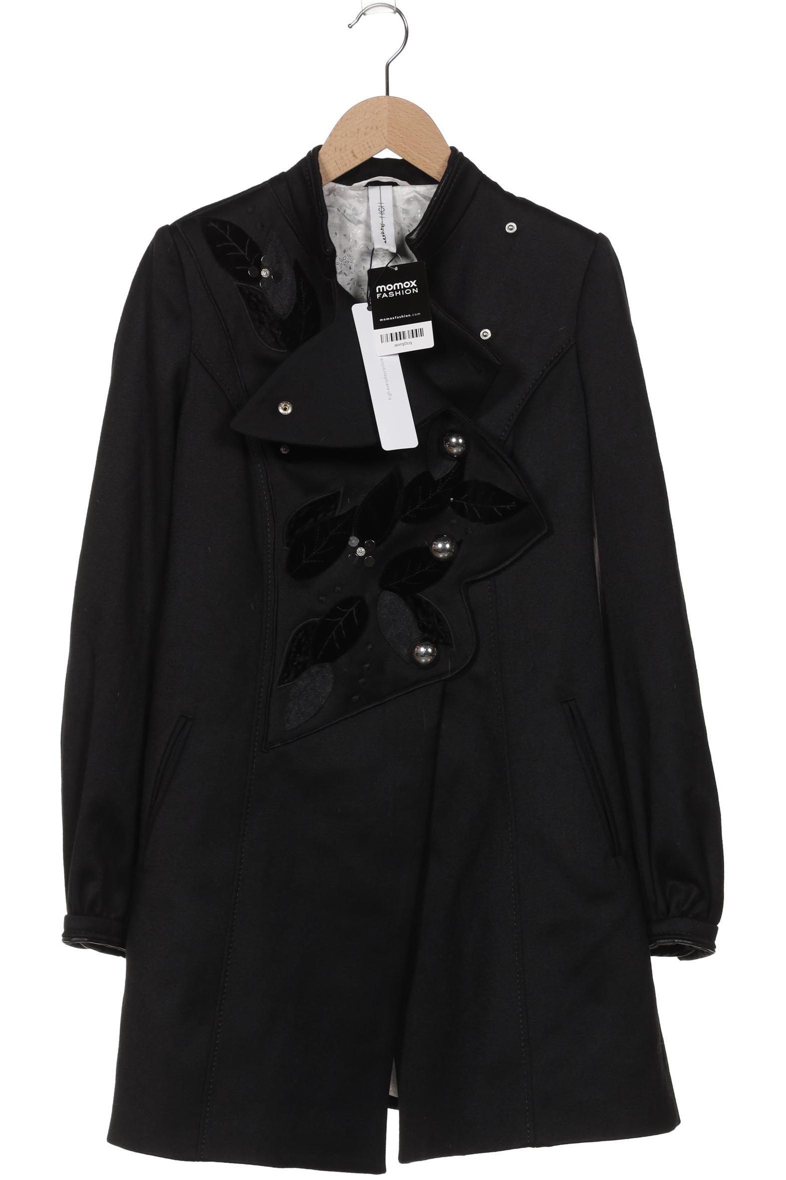 

High Damen Mantel, schwarz, Gr. 34
