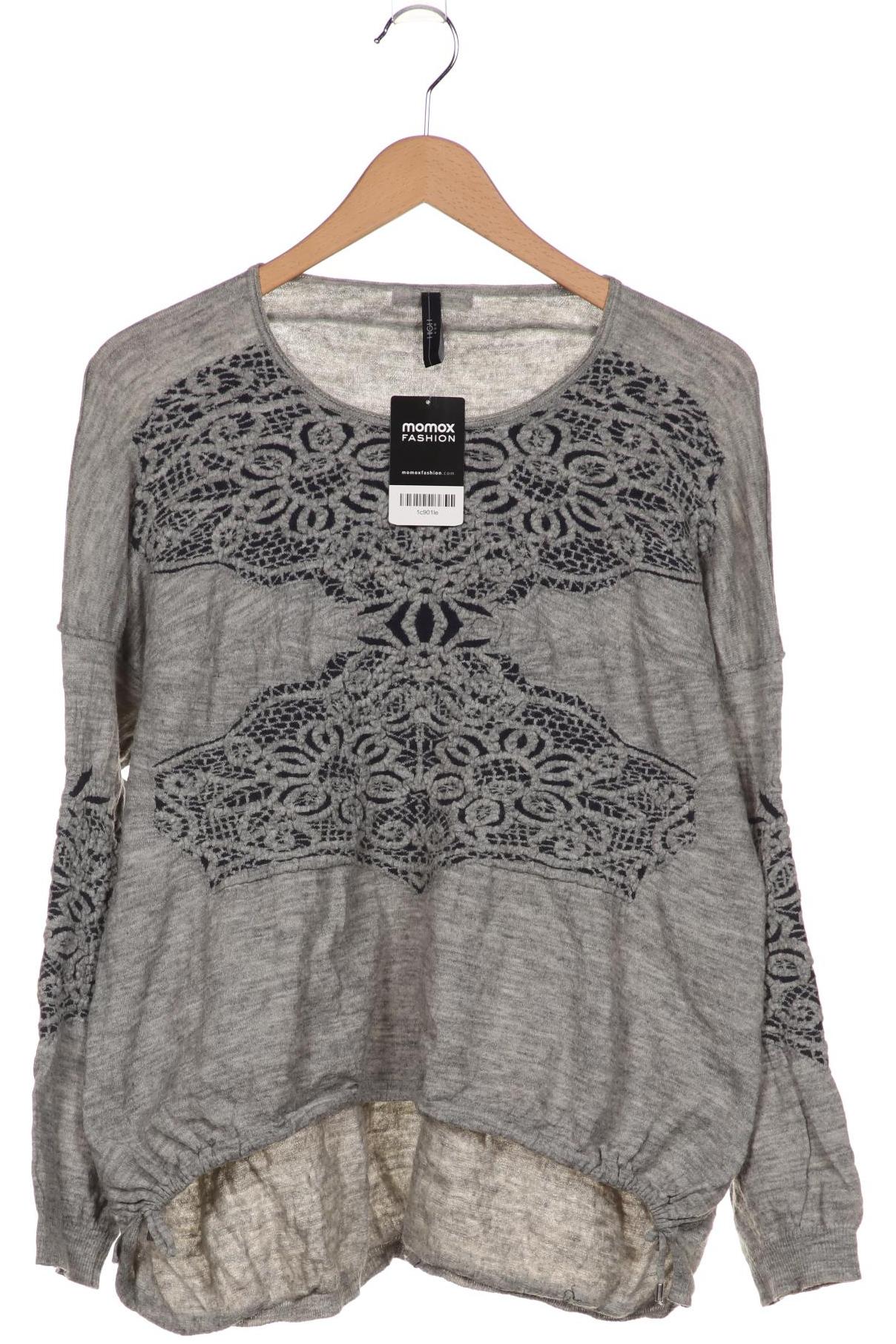 

High Damen Pullover, grau, Gr. 42
